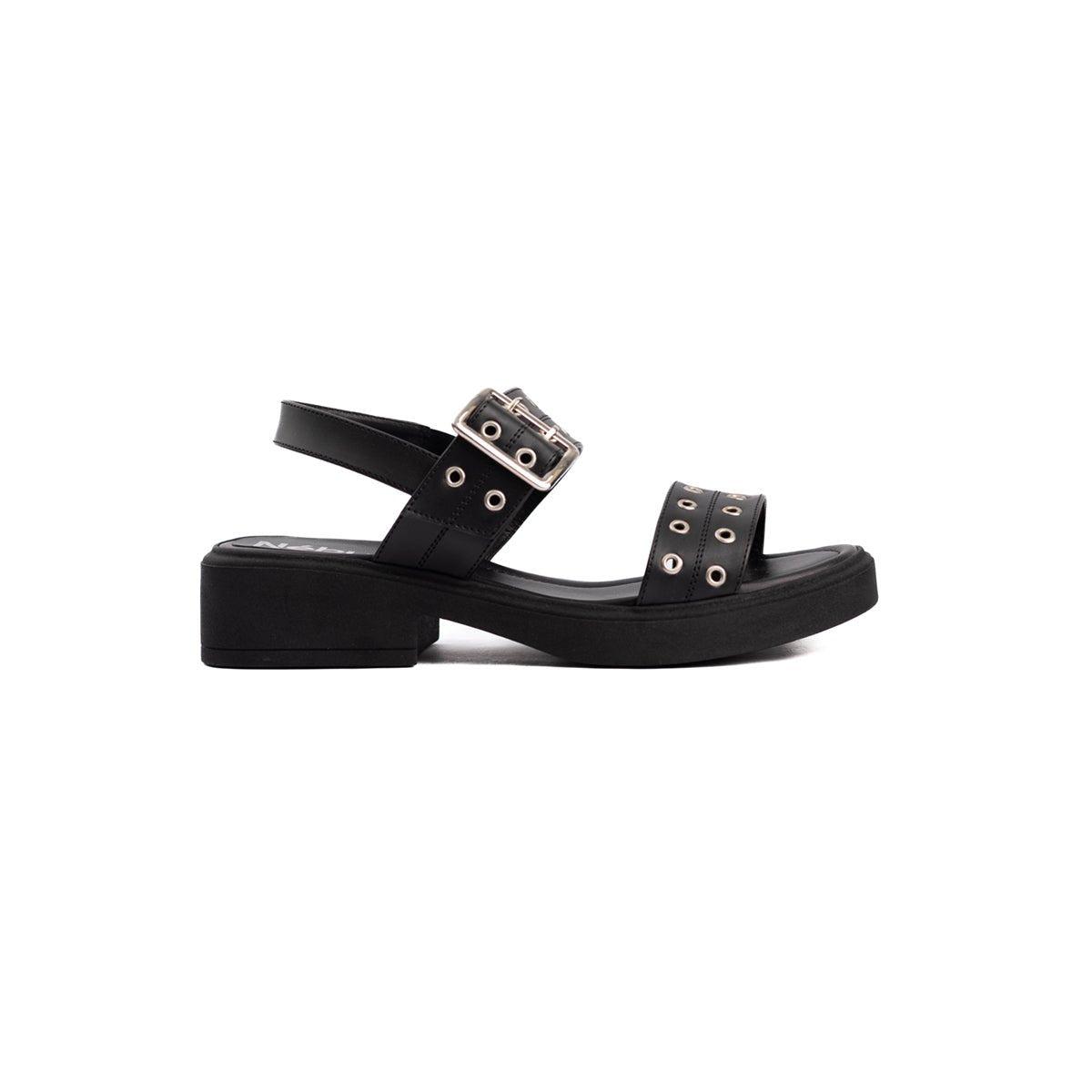 SANDALIAS CASUALES MUJER VASTIAN NEGRO - 4