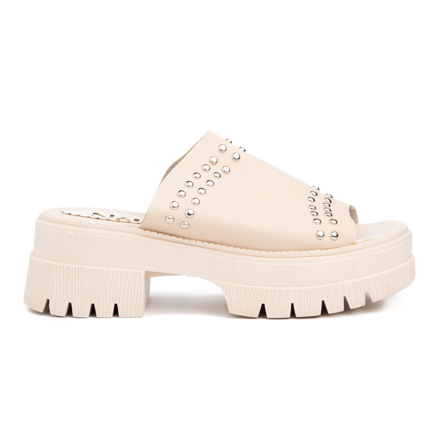 SANDALIAS CASUALES MUJER LUVRE NUDE - 2