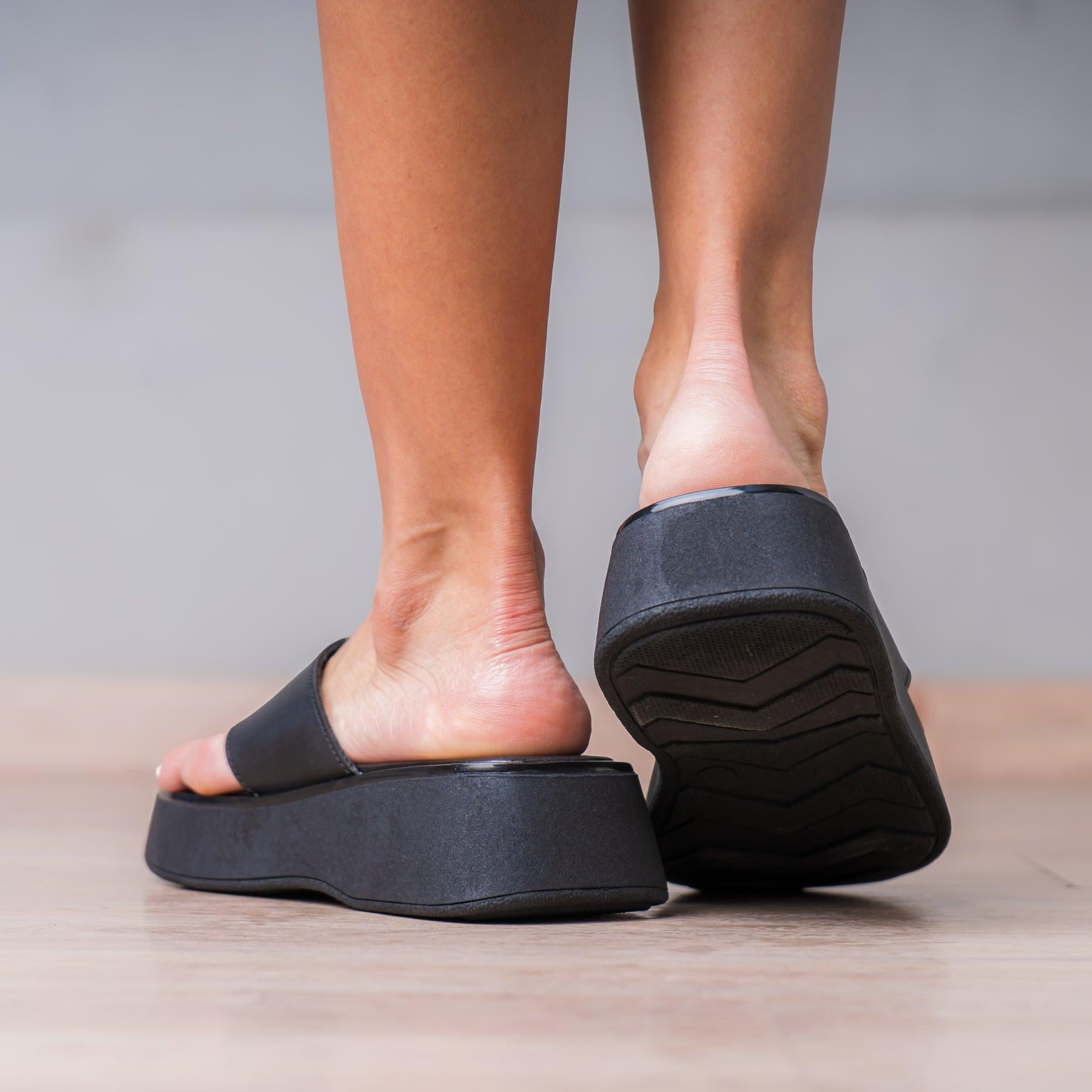 SANDALIAS DE VESTIR MUJER ESTERLAH NEGRO - 3