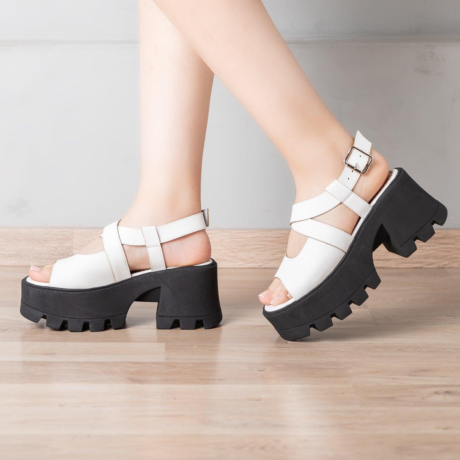 SANDALIAS CASUALES MUJER VENUS BLANCO - 1