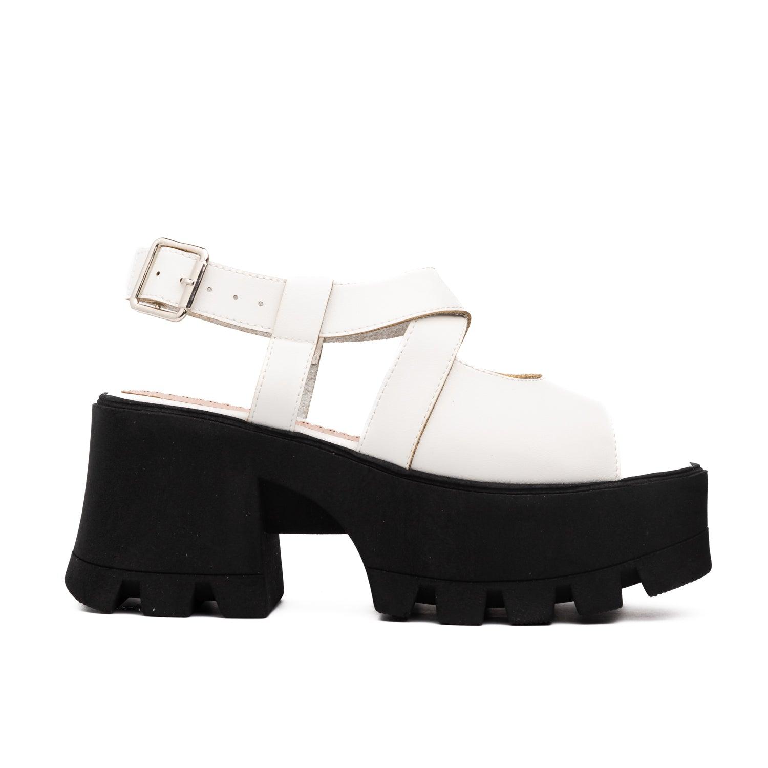 SANDALIAS CASUALES MUJER VENUS BLANCO - 4