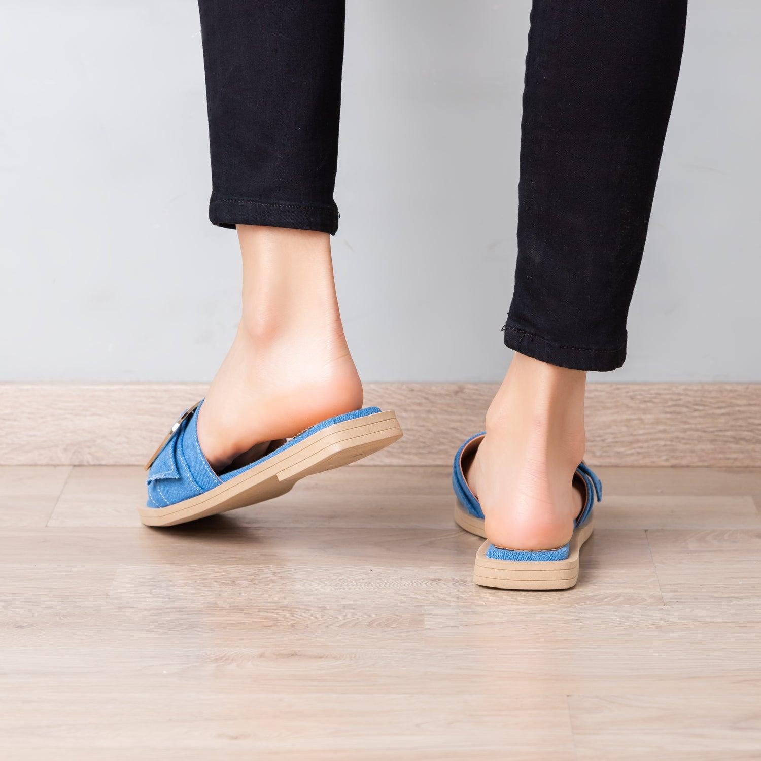 SANDALIAS CASUALES MUJER WILKENS DERIM - 3