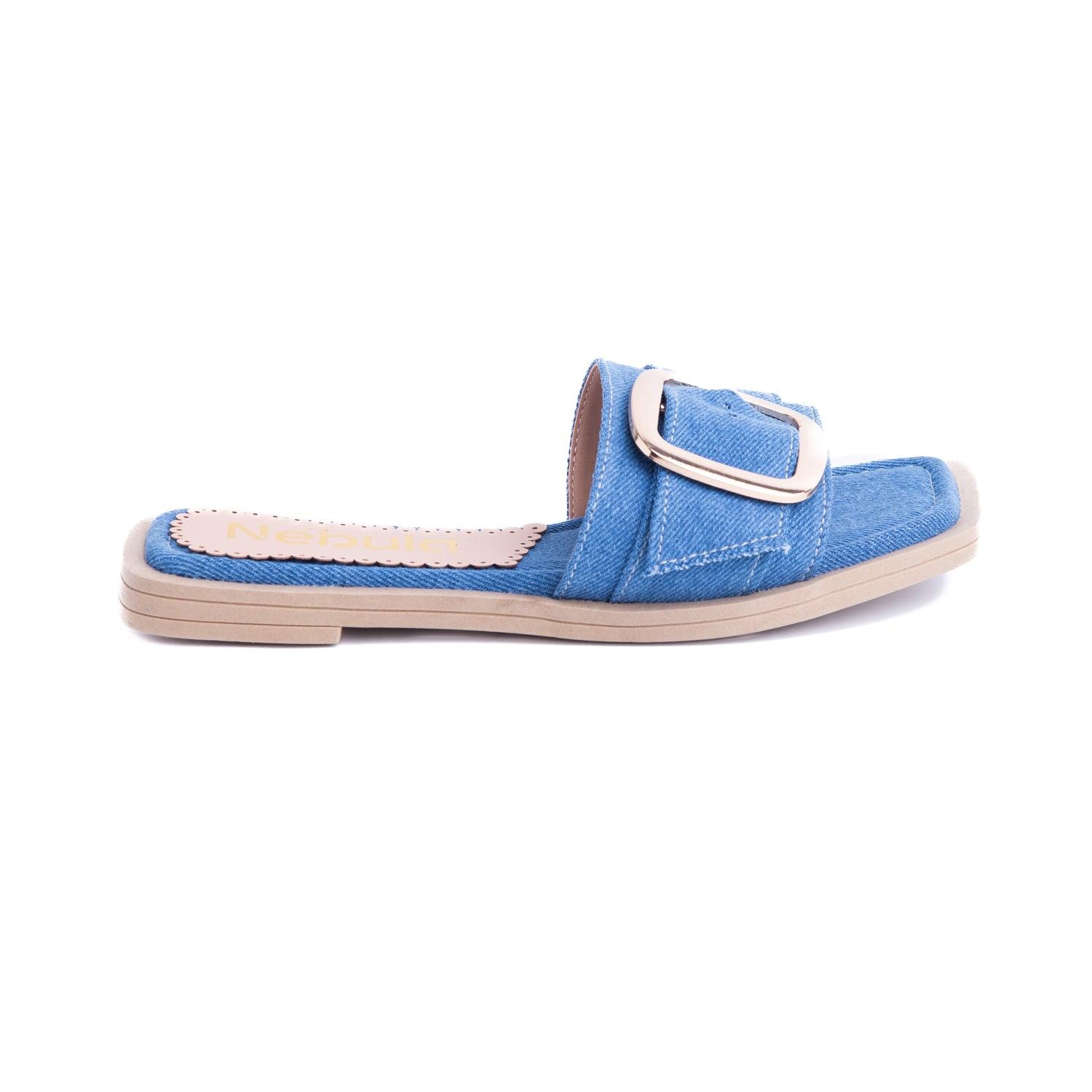SANDALIAS CASUALES MUJER WILKENS DERIM - 4