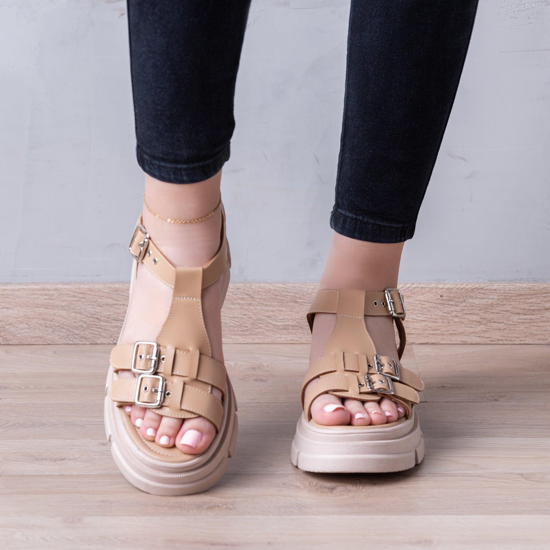 SANDALIAS CASUALES MUJER SAN ANDRES NUDE - 2