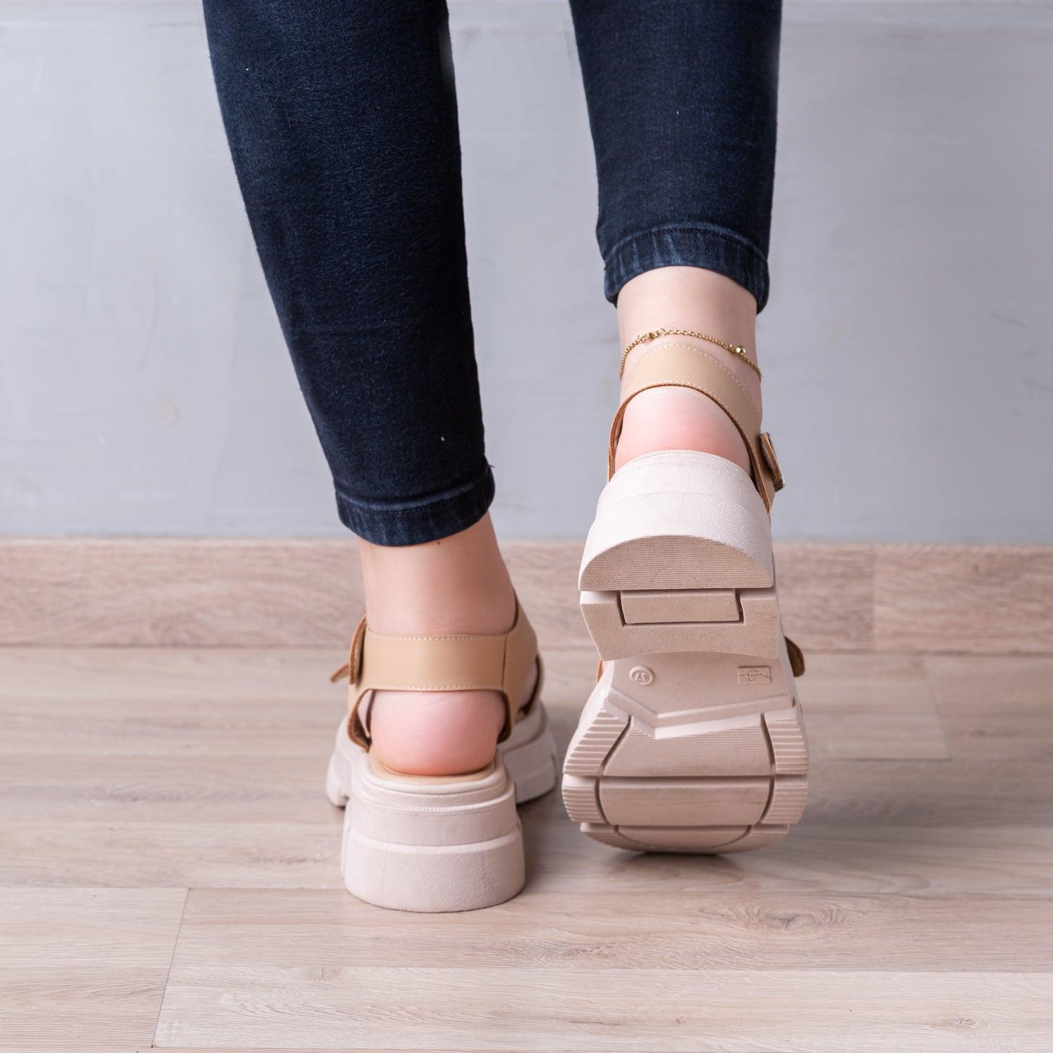 SANDALIAS CASUALES MUJER SAN ANDRES NUDE - 3