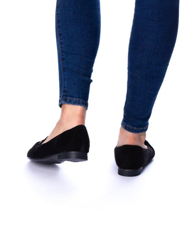 SANDALIAS MUJER ZURICH NEGRO GAMUZA - 3