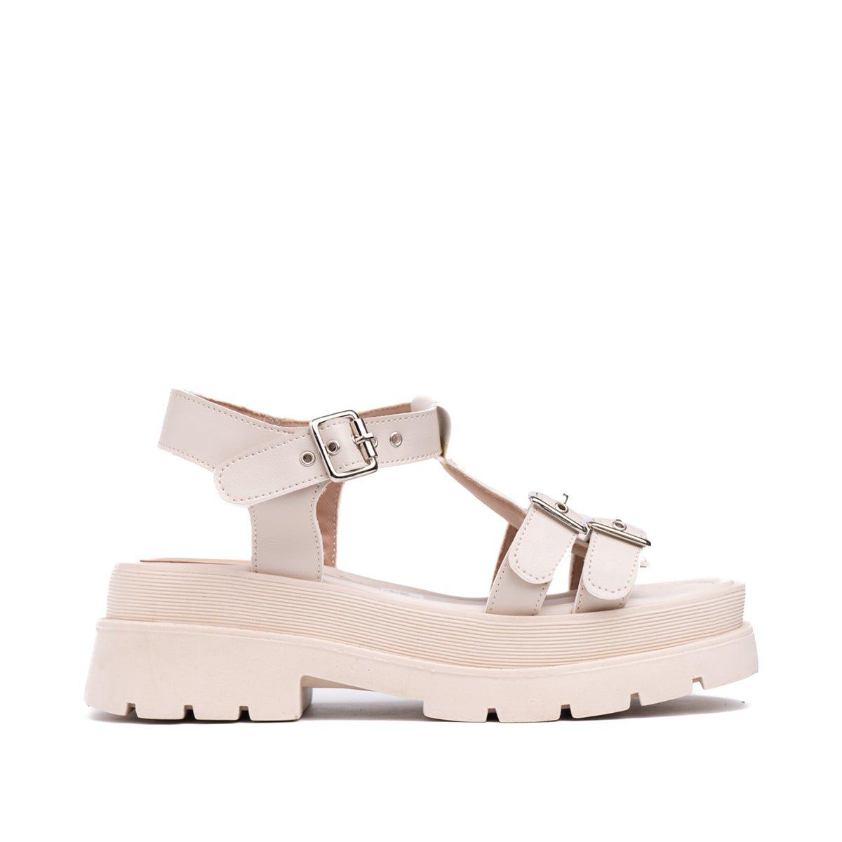 SANDALIAS CASUALES MUJER SAN ANDRES 2.0 HUESO - 4