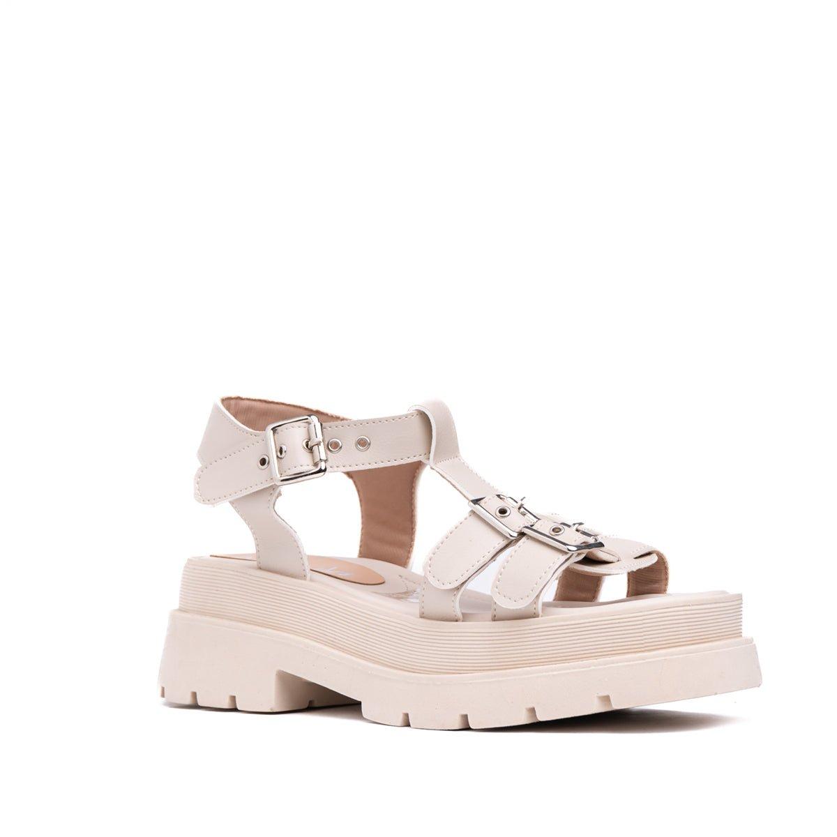 SANDALIAS CASUALES MUJER SAN ANDRES 2.0 HUESO - 5