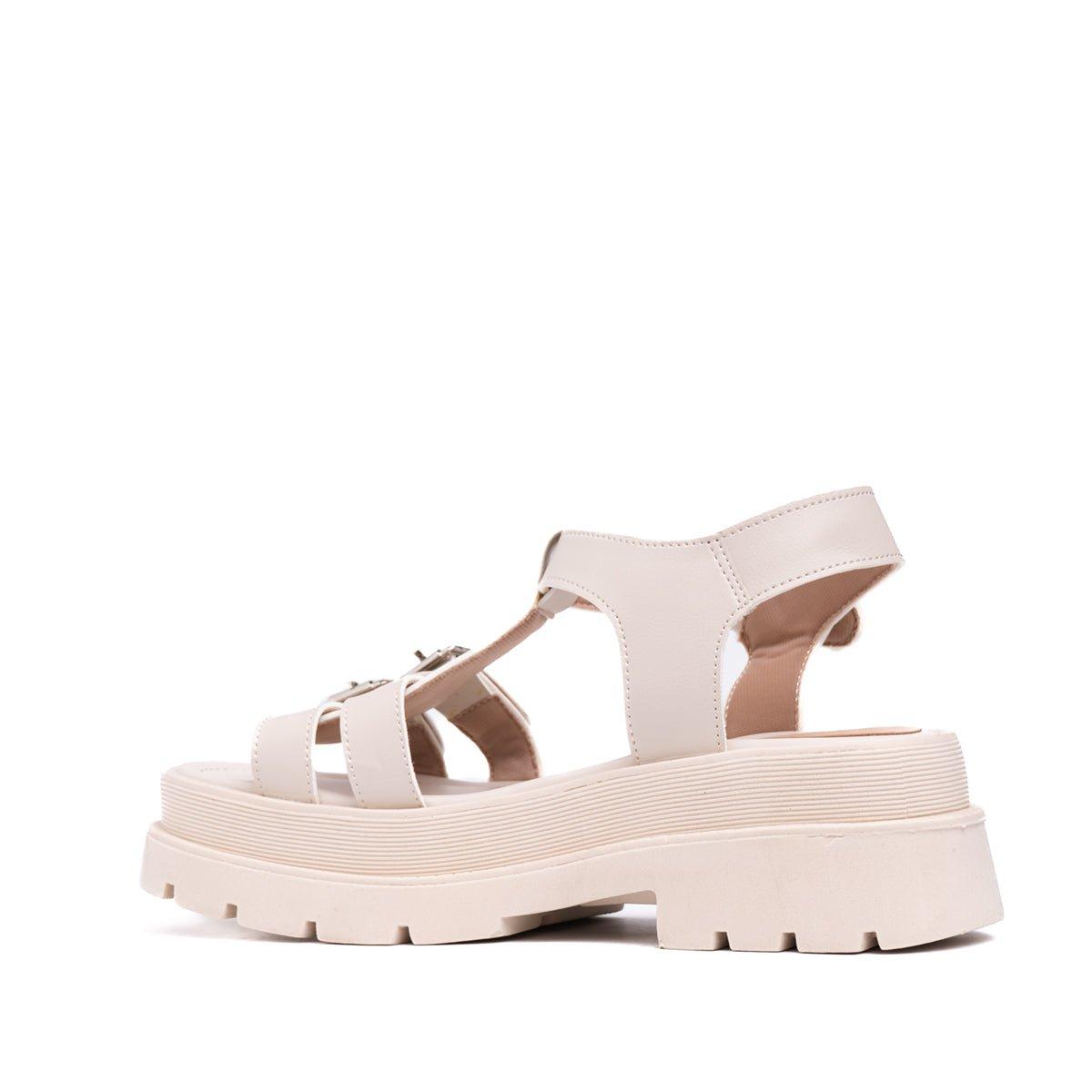 SANDALIAS CASUALES MUJER SAN ANDRES 2.0 HUESO - 6