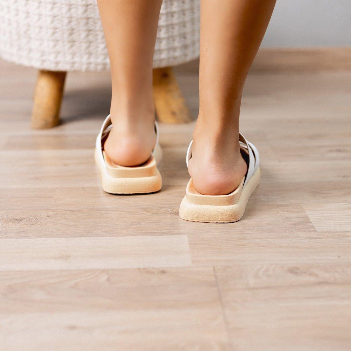 SANDALIAS CASUALES MUJER JAMILETH BLANCO - 3