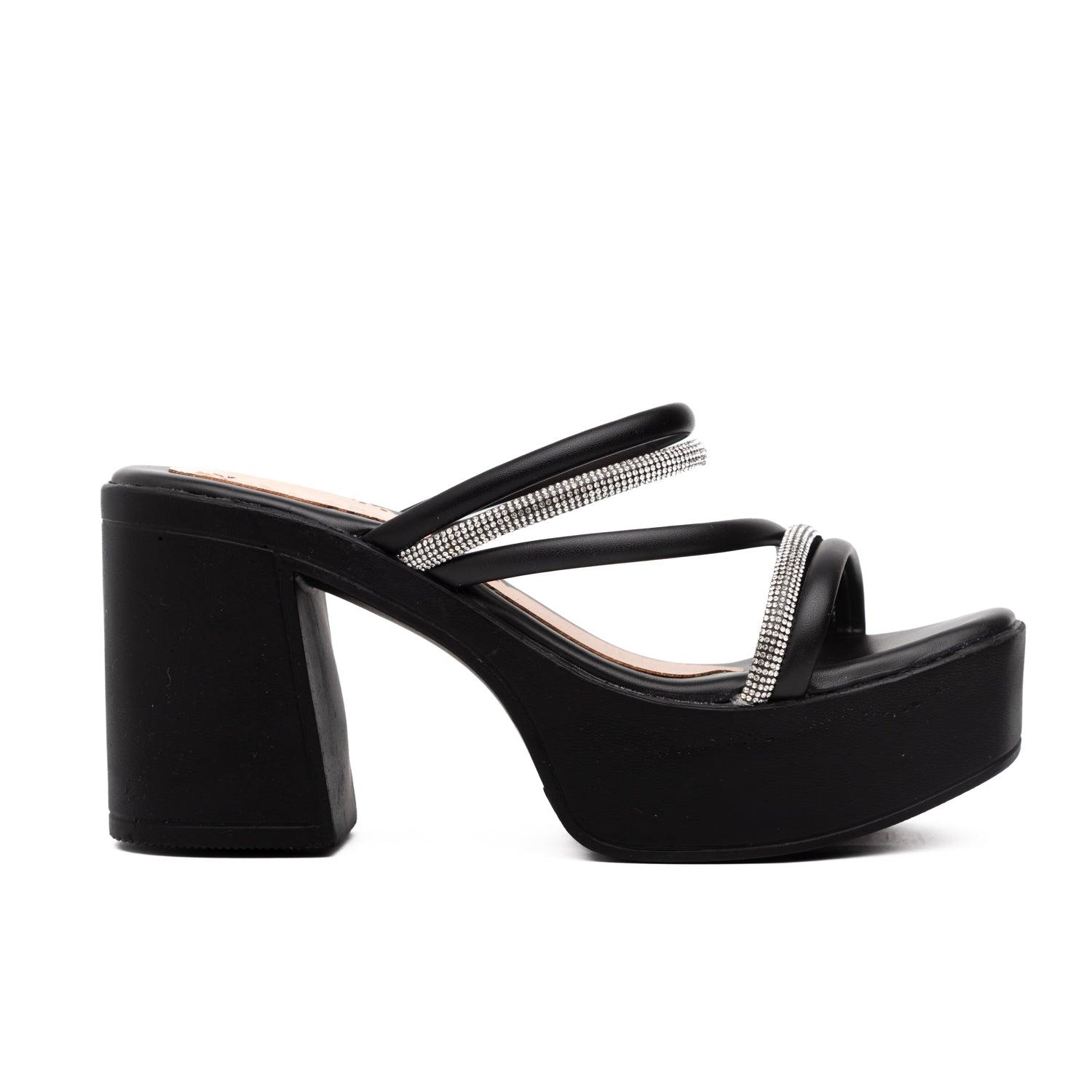 SANDALIAS DE VESTIR MUJER AURORA NEGRO - 6