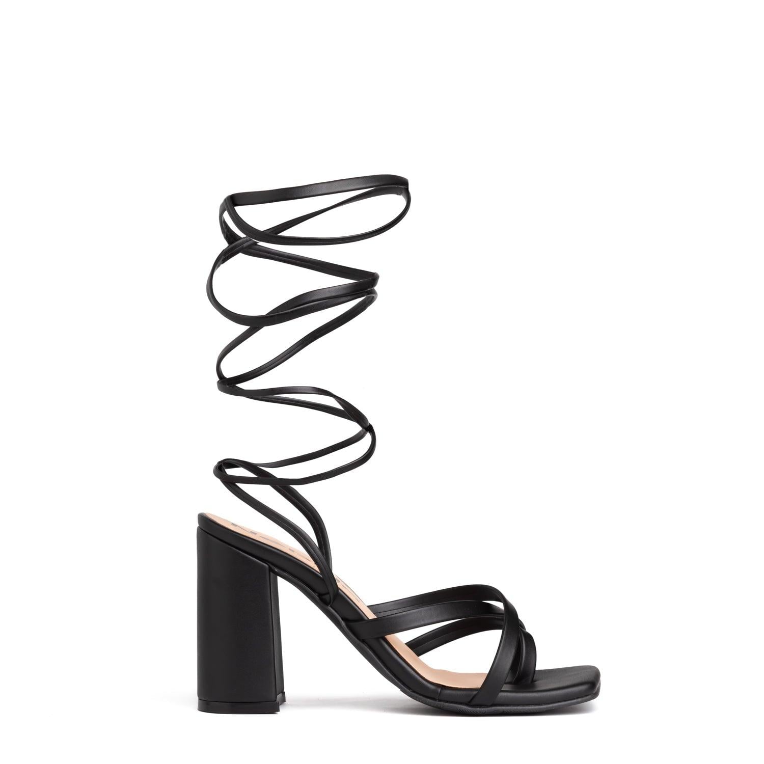 SANDALIAS DE VESTIR MUJER LIA NEGRO - 4