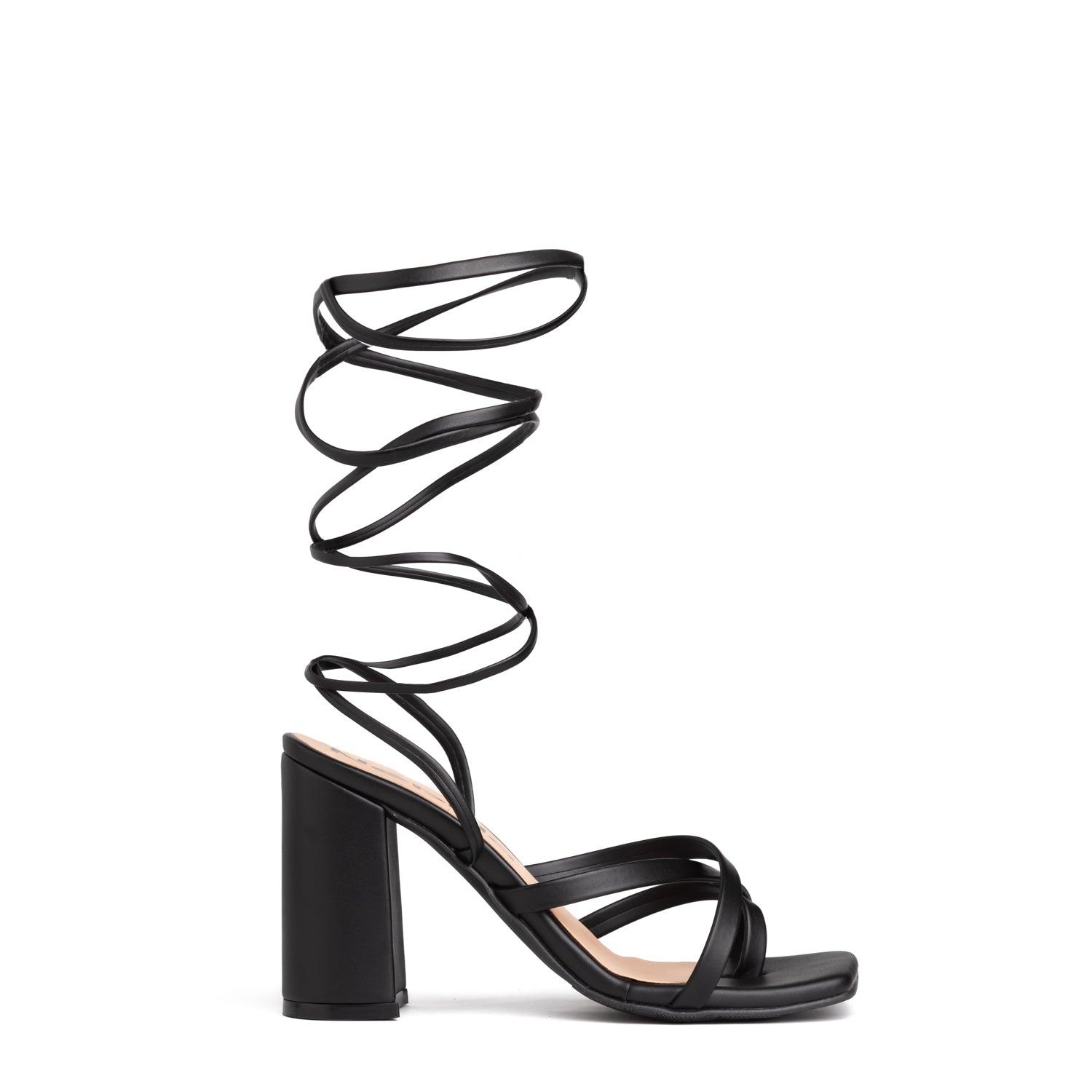 SANDALIAS DE VESTIR MUJER LIA NEGRO - 4