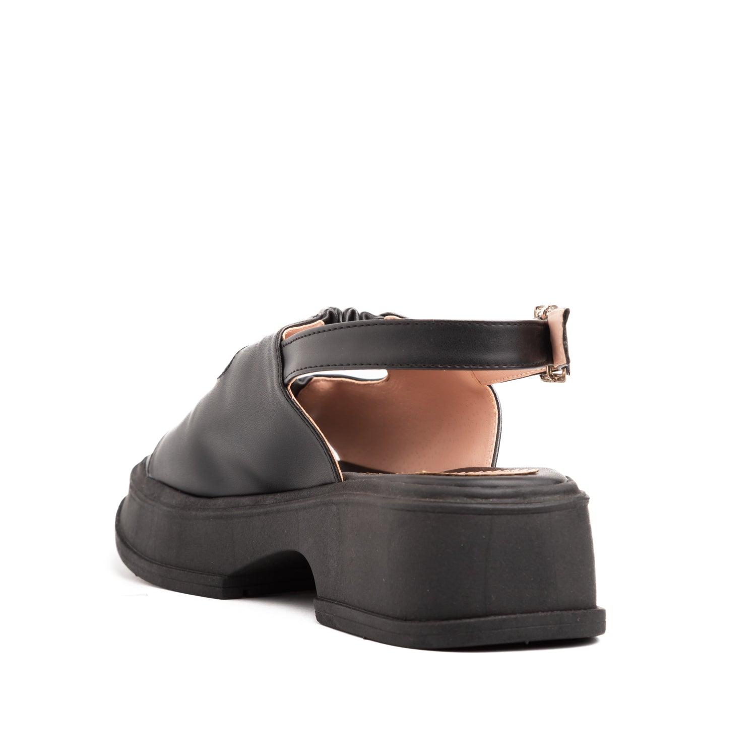 SANDALIAS CASUALES MUJER BRAKZON NEGRO - 6