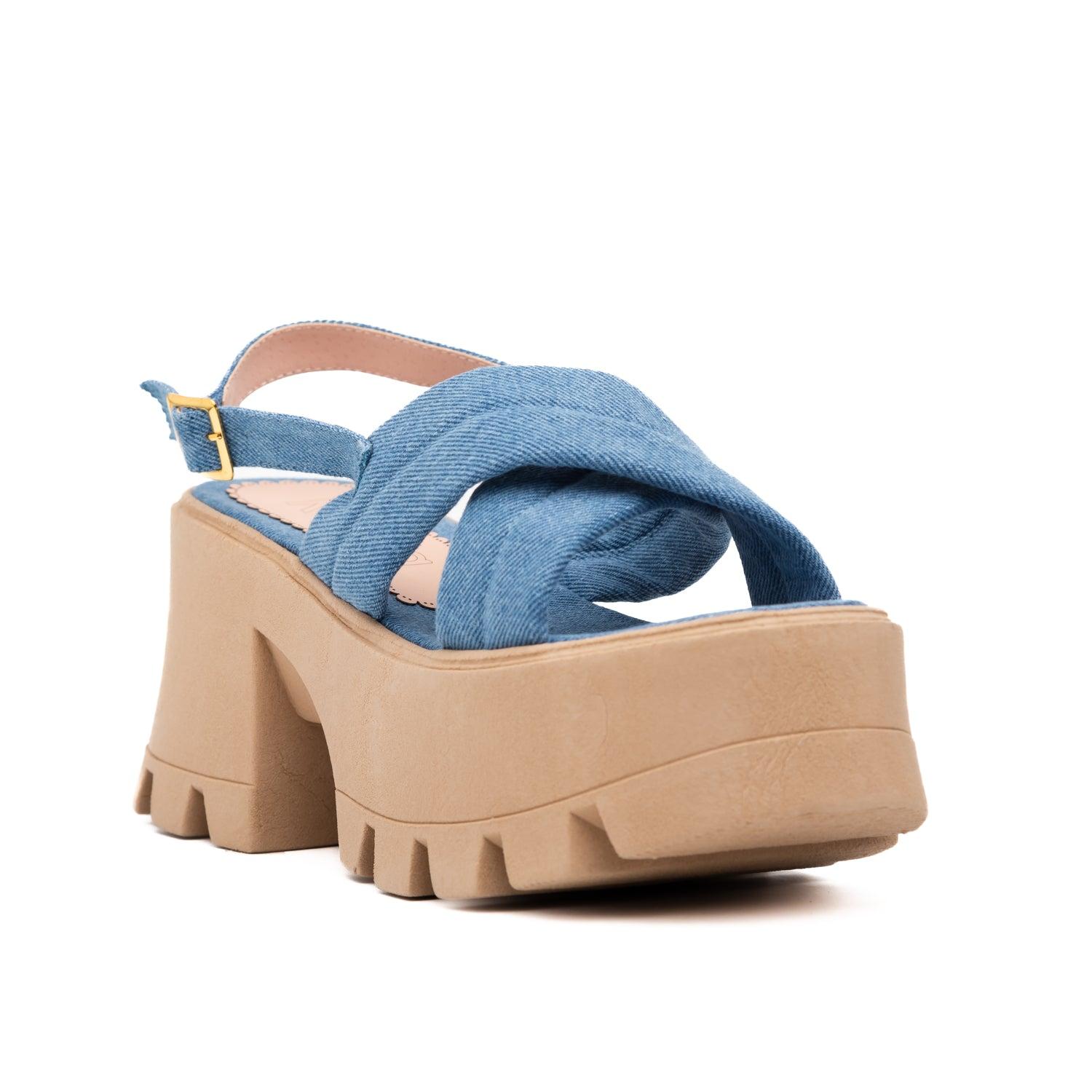 SANDALIAS CASUALES MUJER PLEYADES DERIM - 5