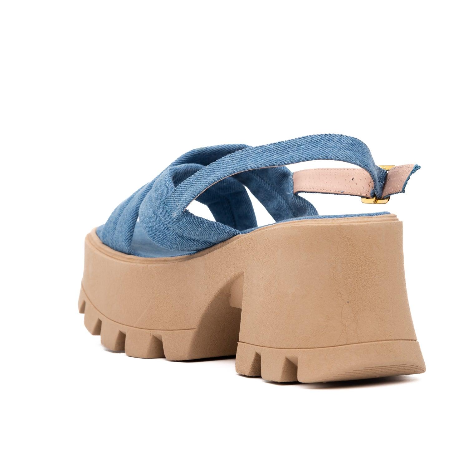 SANDALIAS CASUALES MUJER PLEYADES DERIM - 6