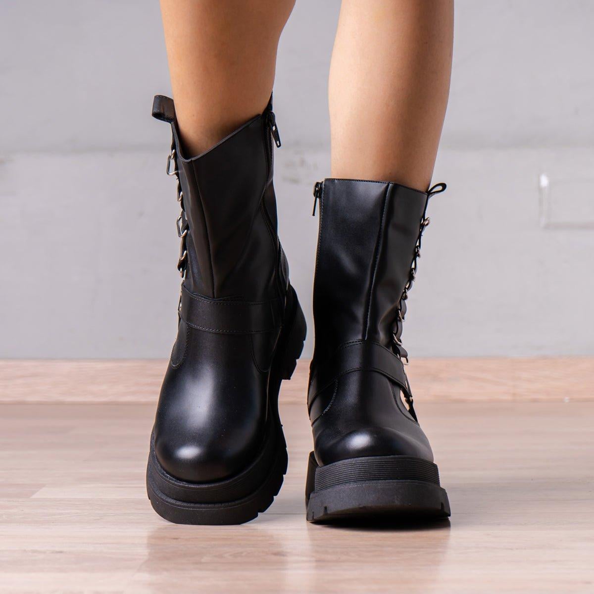 BOTAS MUJER GADEA NEGRO - 2
