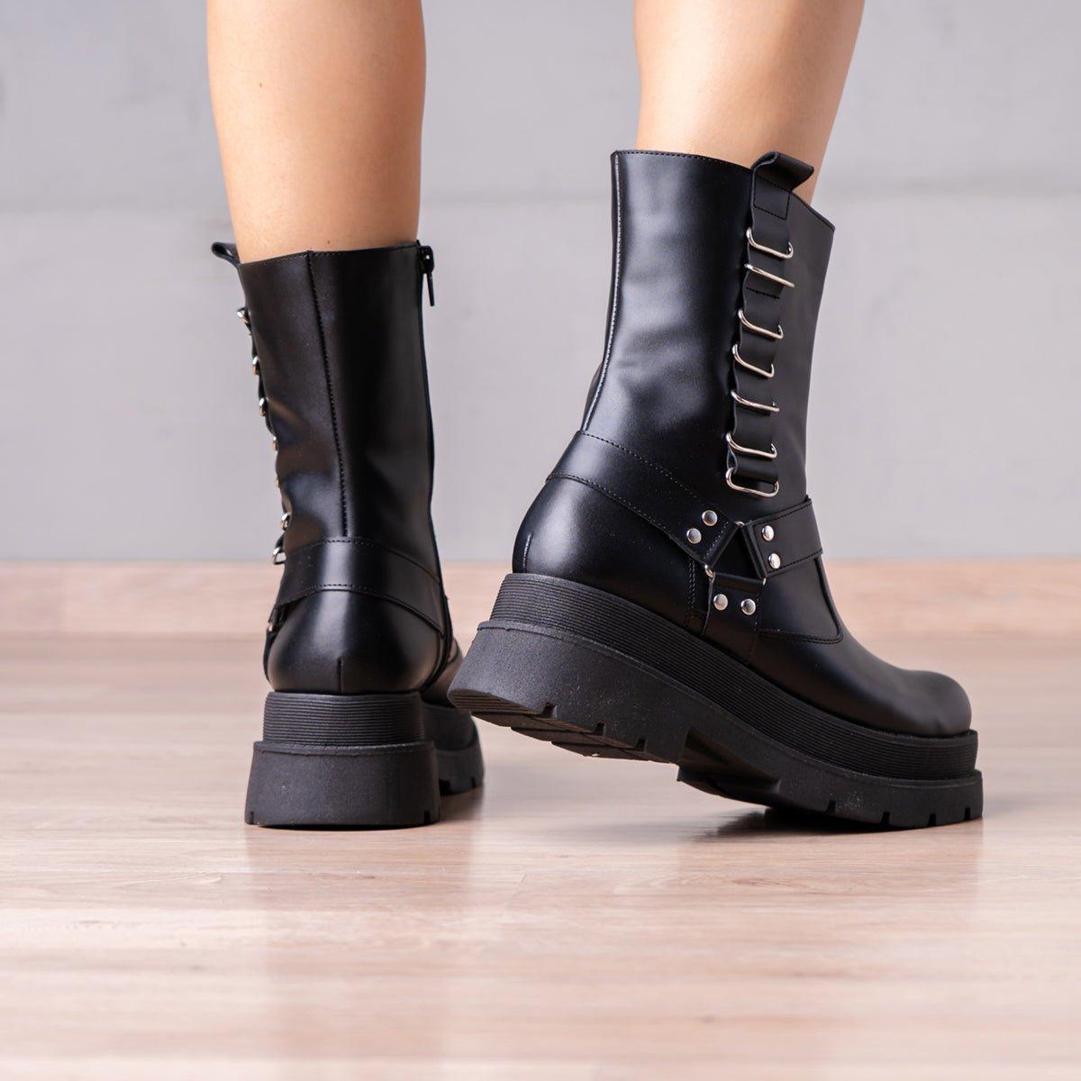BOTAS MUJER GADEA NEGRO - 3