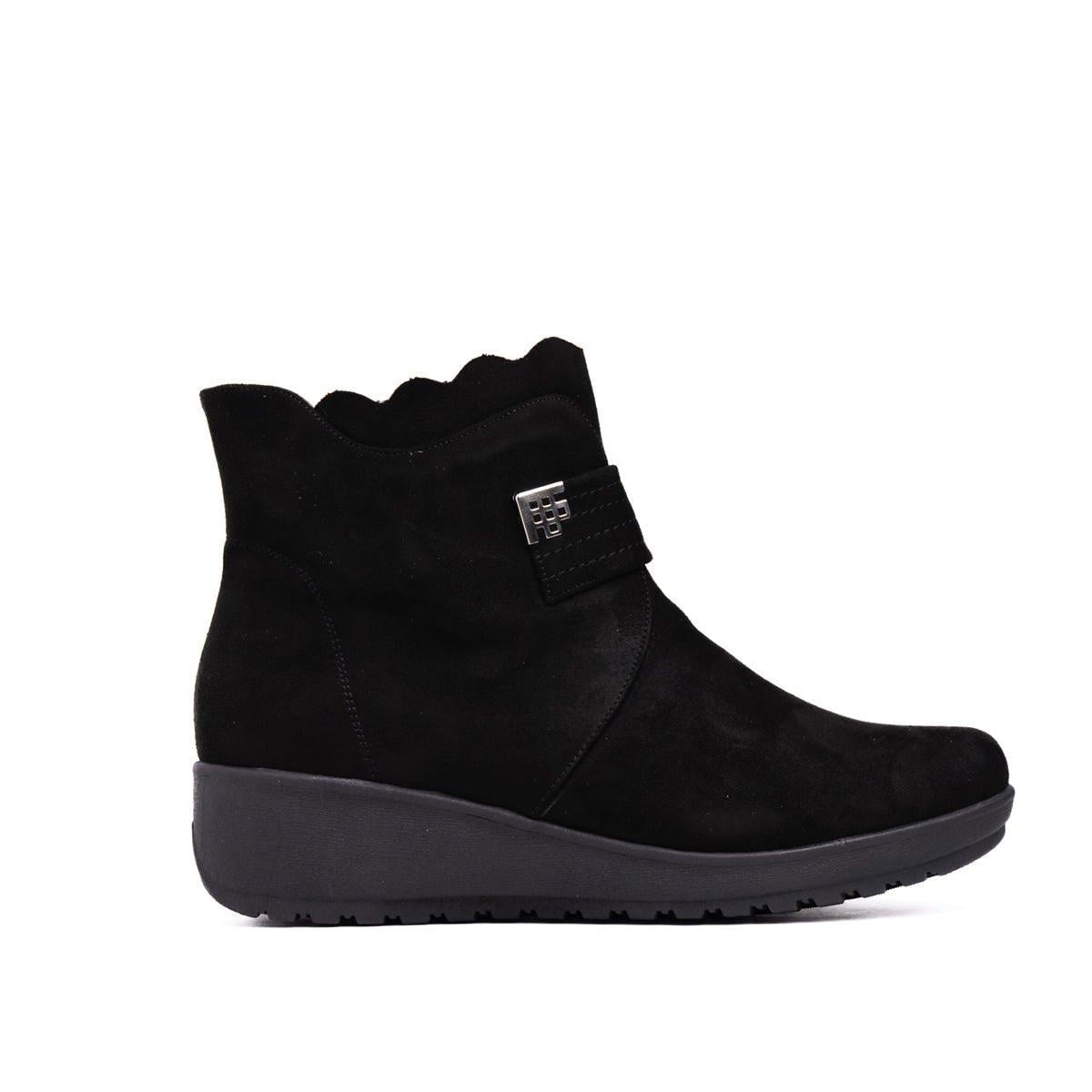 BOTINES MUJER ZURY NEGRO - 4