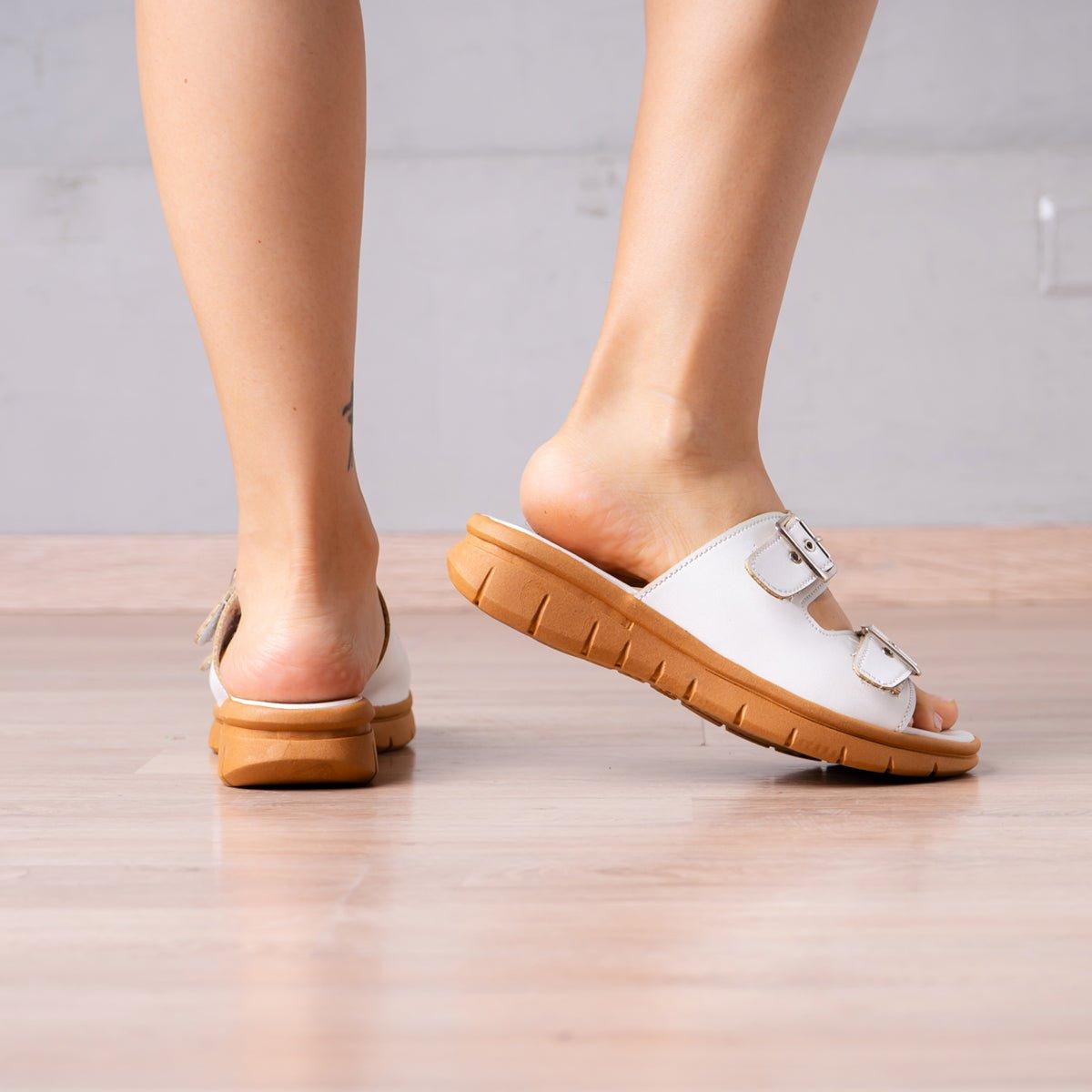 SANDALIAS CASUALES MUJER GLITZ BLANCO - 2