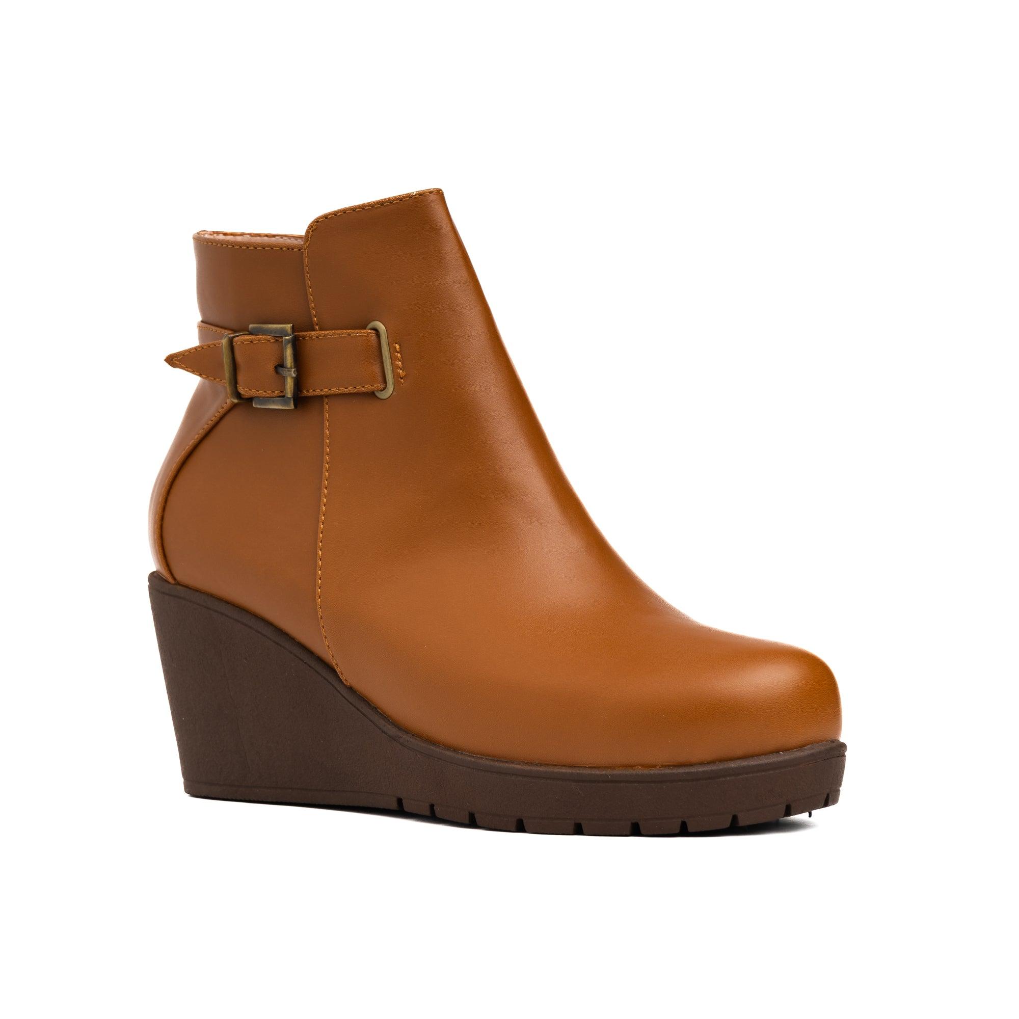 BOTINES MUJER AMNERIS CAMEL - 5