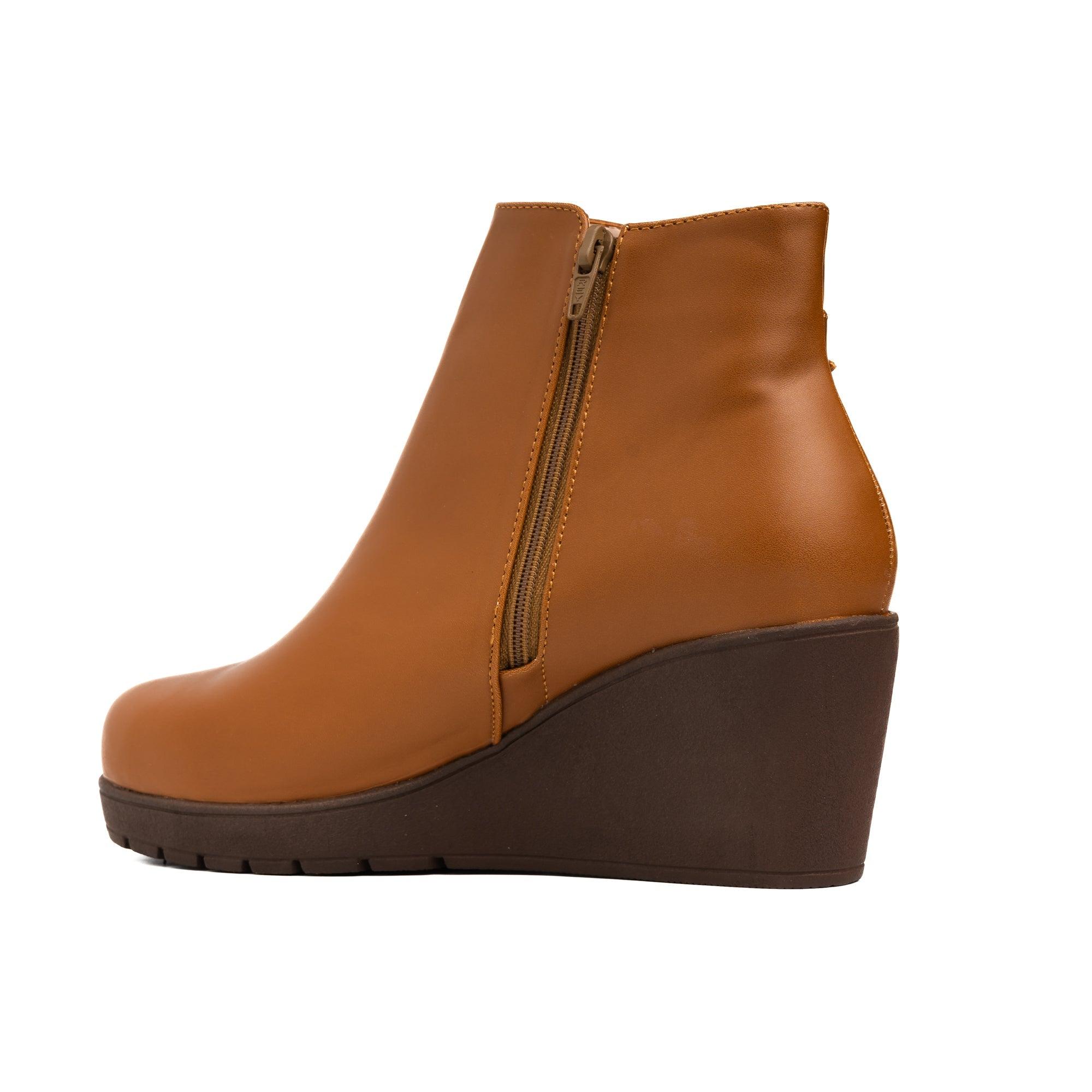 BOTINES MUJER AMNERIS CAMEL - 6