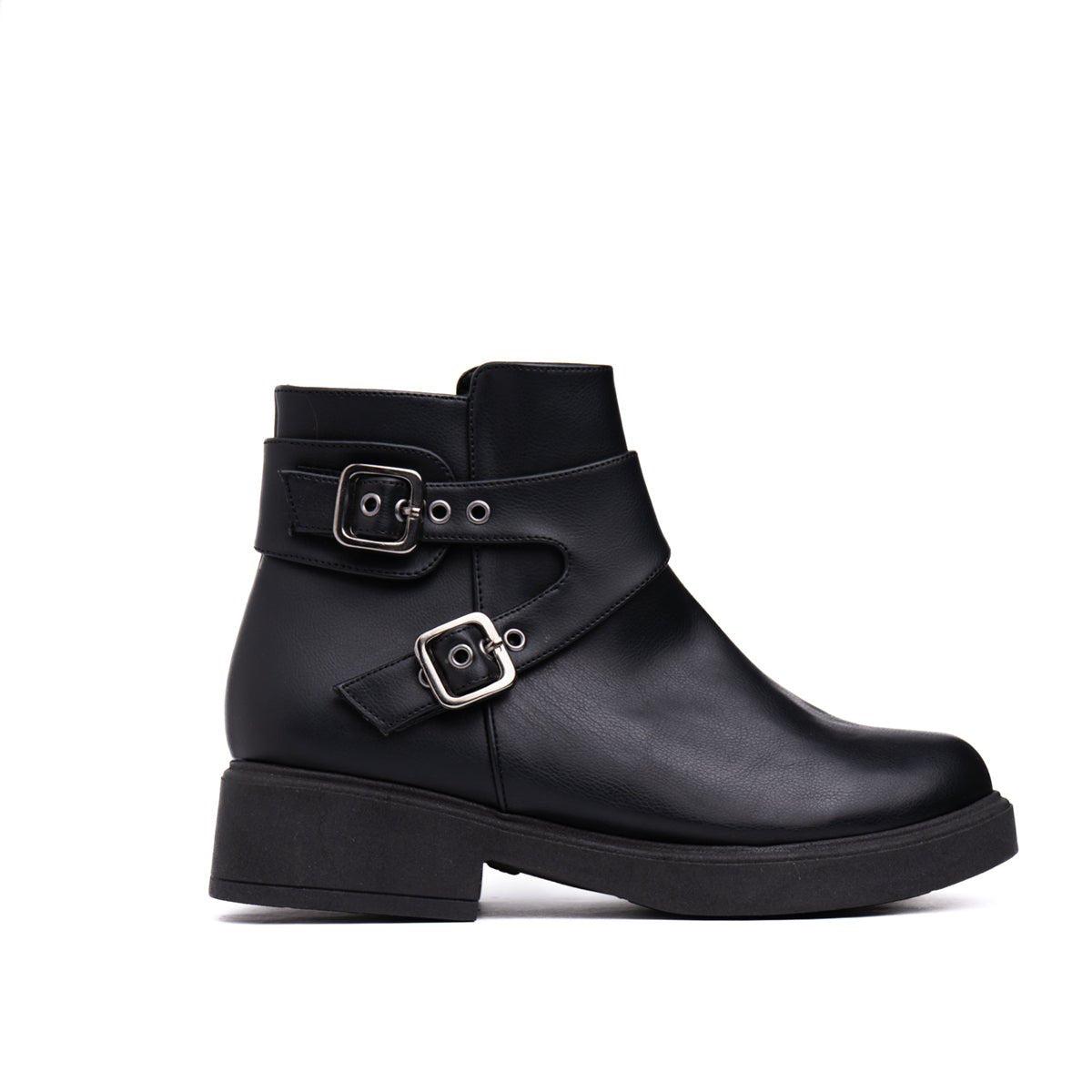 BOTINES MUJER AZUMY NEGRO - 4