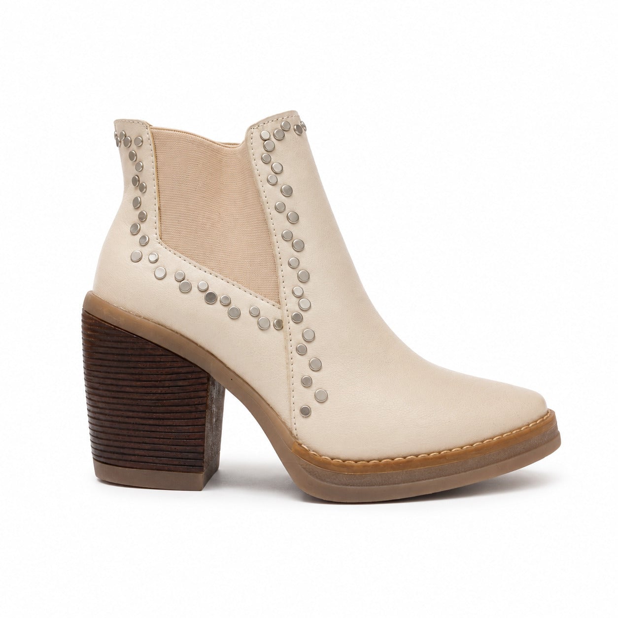 BOTINES MUJER RIVALI NUDE - 1