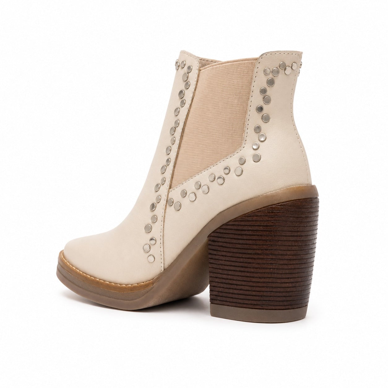 BOTINES MUJER RIVALI NUDE - 3