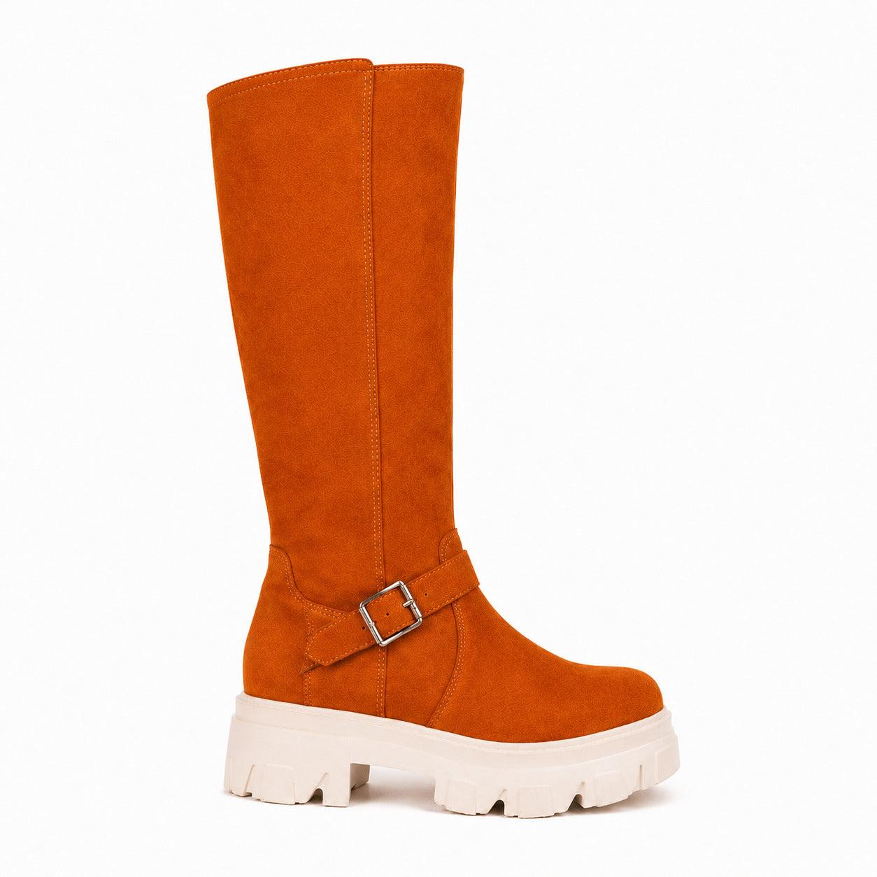 BOTAS MUJER MODANSA CAMEL - 4