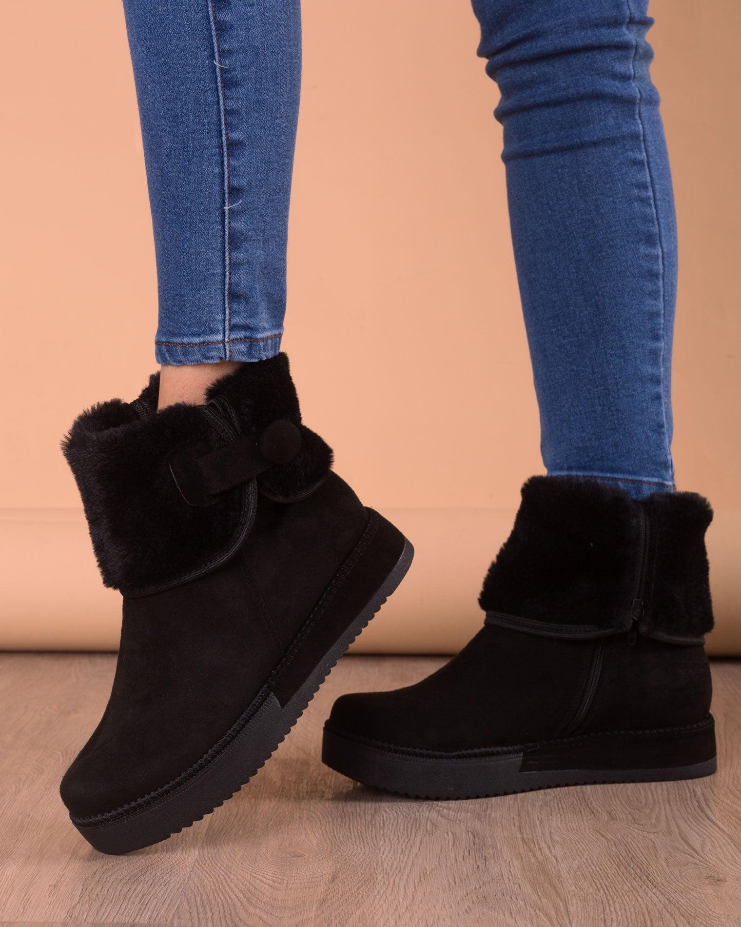 BOTAS MUJER NAMAZU NEGRO - 1