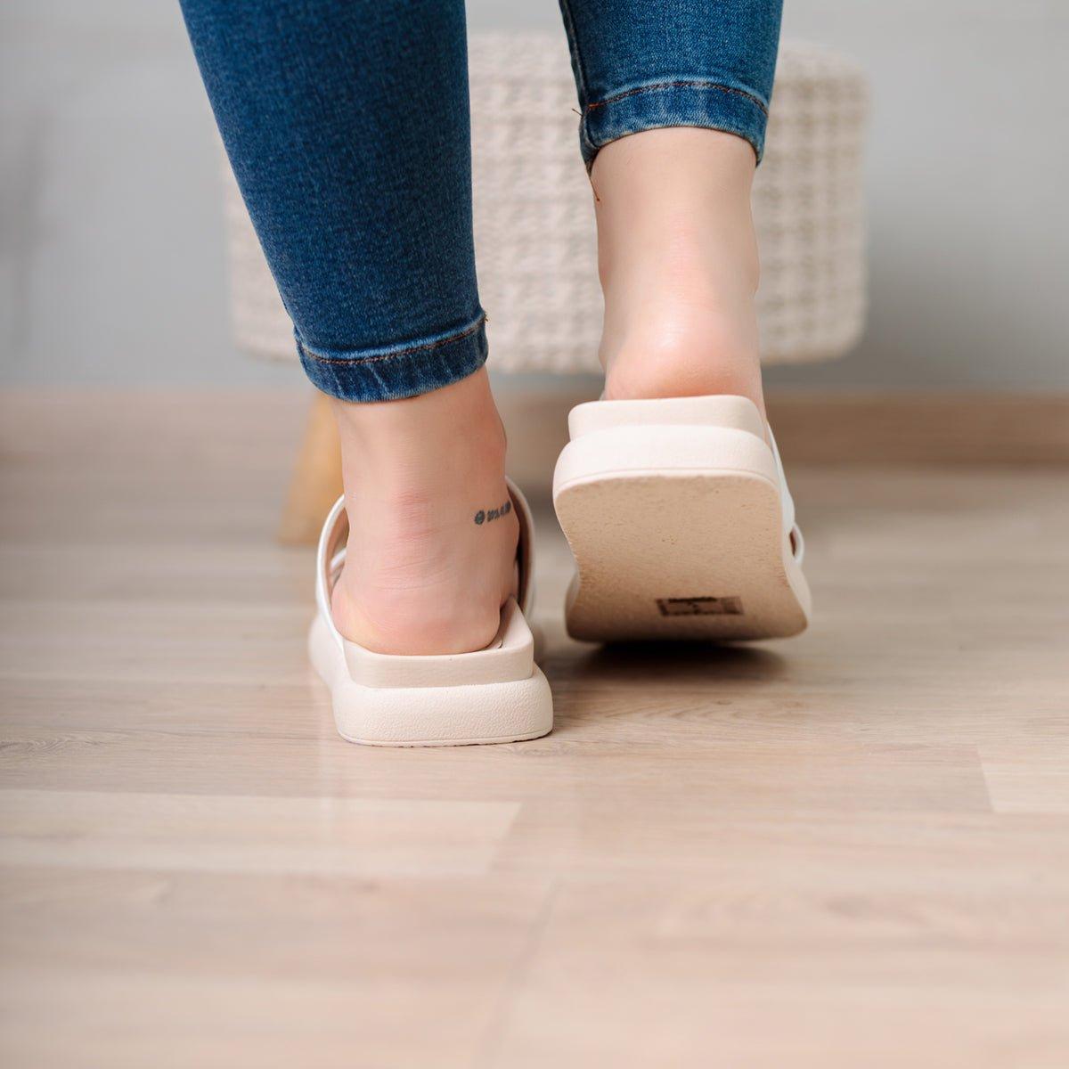 SANDALIAS CASUALES MUJER CHICORITA BLANCO - 3