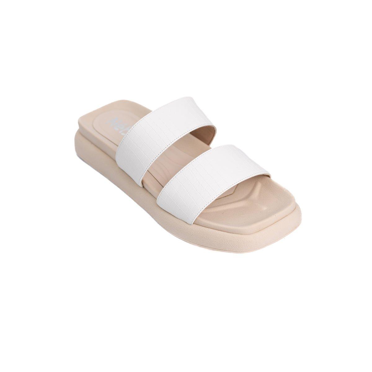 SANDALIAS CASUALES MUJER CHICORITA BLANCO - 6