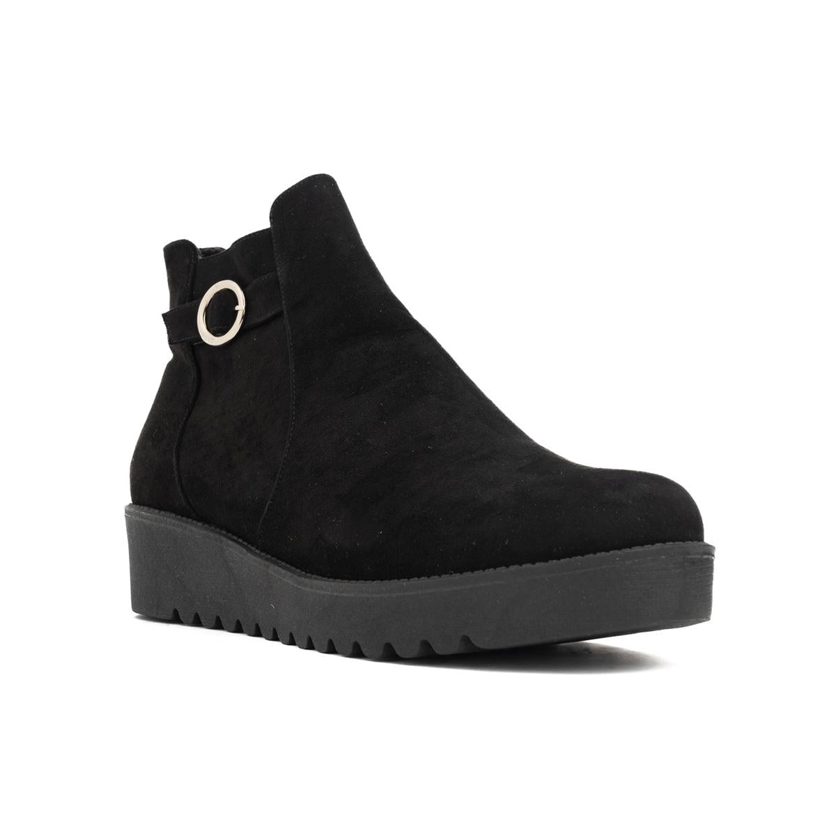 BOTINES MUJER SPA NEGRO - 4