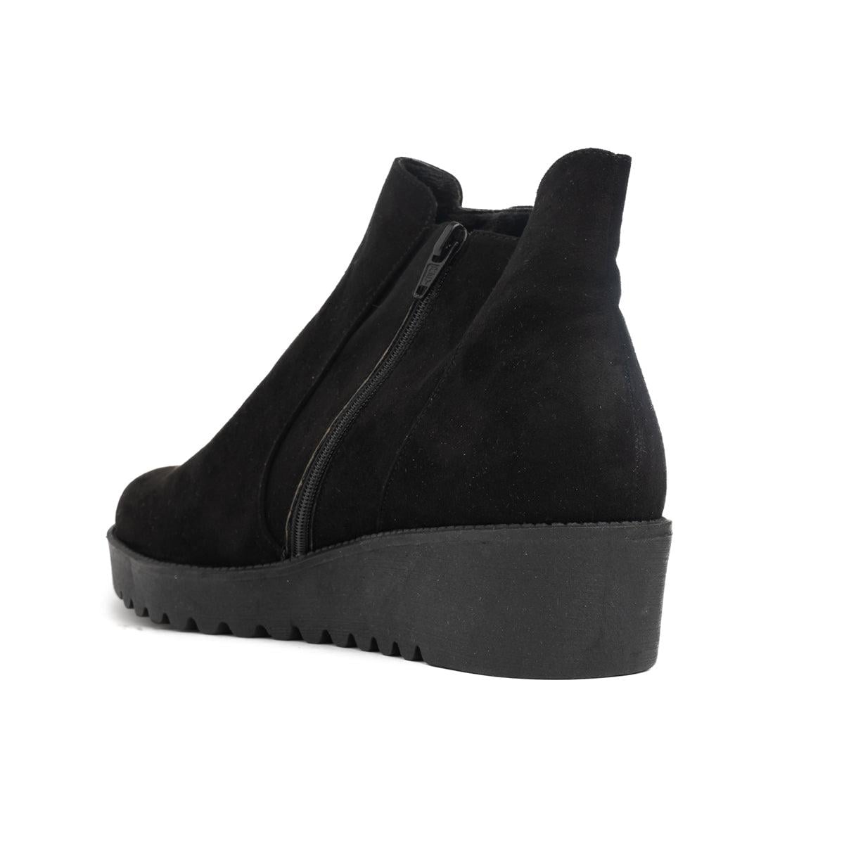 BOTINES MUJER SPA NEGRO - 5