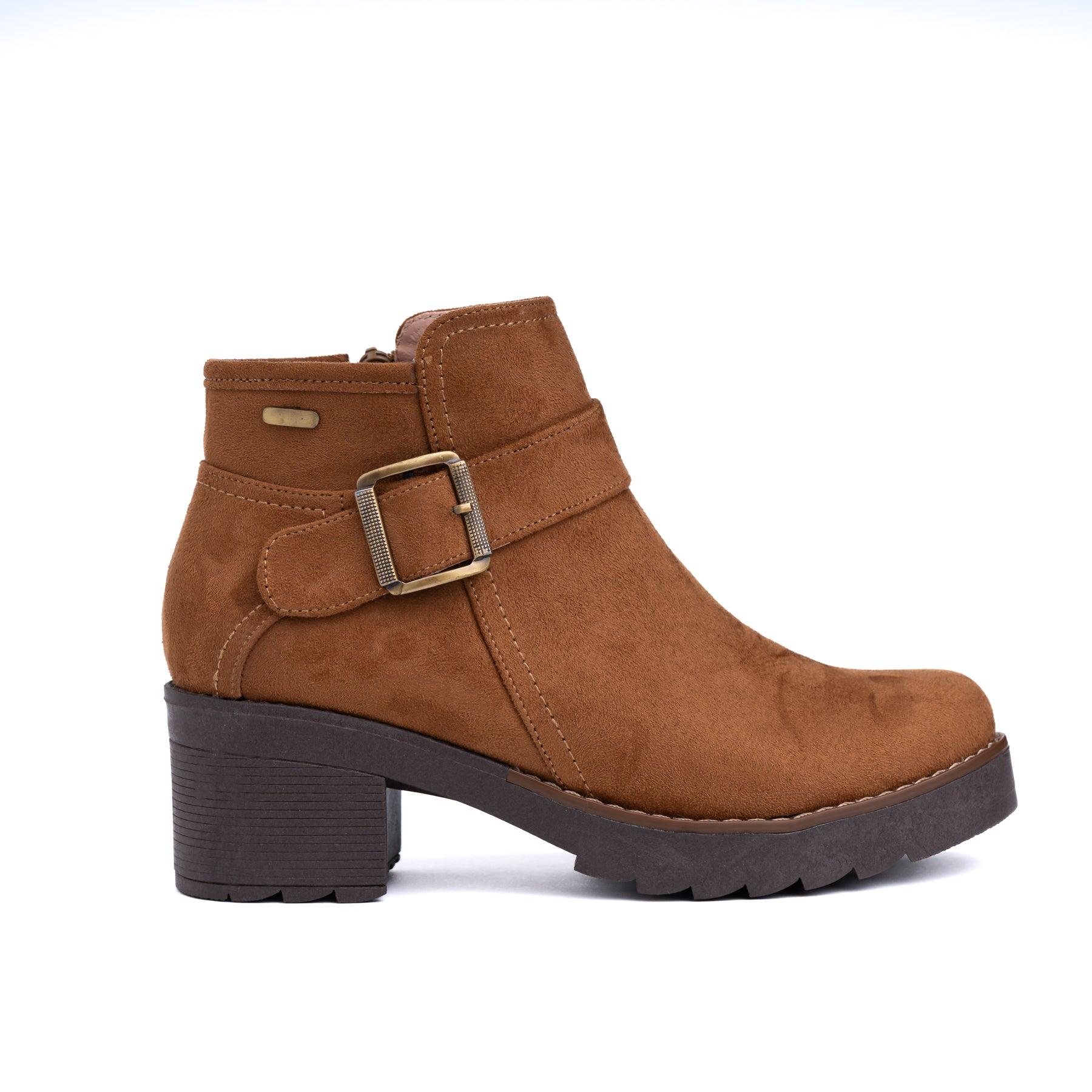 BOTINES MUJER BUSSELTON CAMEL - 4