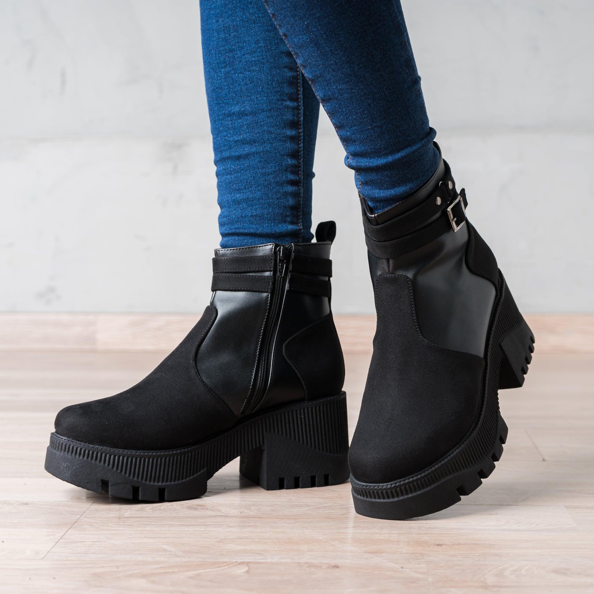 BOTAS MUJER ITALA 2.0 NEGRO - 1