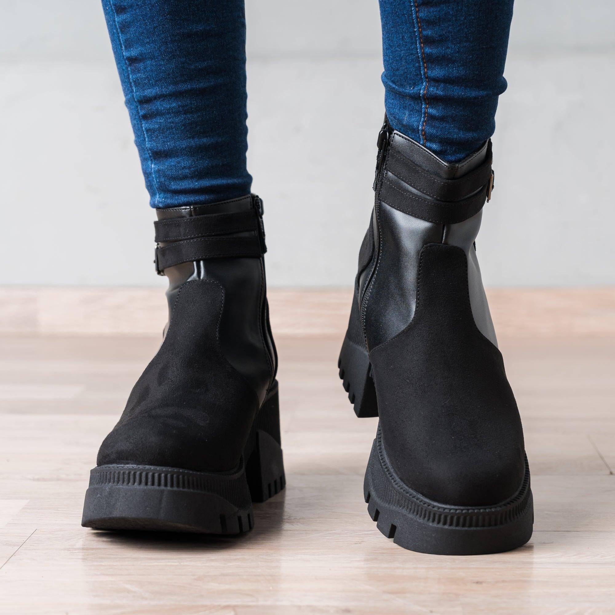 BOTAS MUJER ITALA 2.0 NEGRO - 2