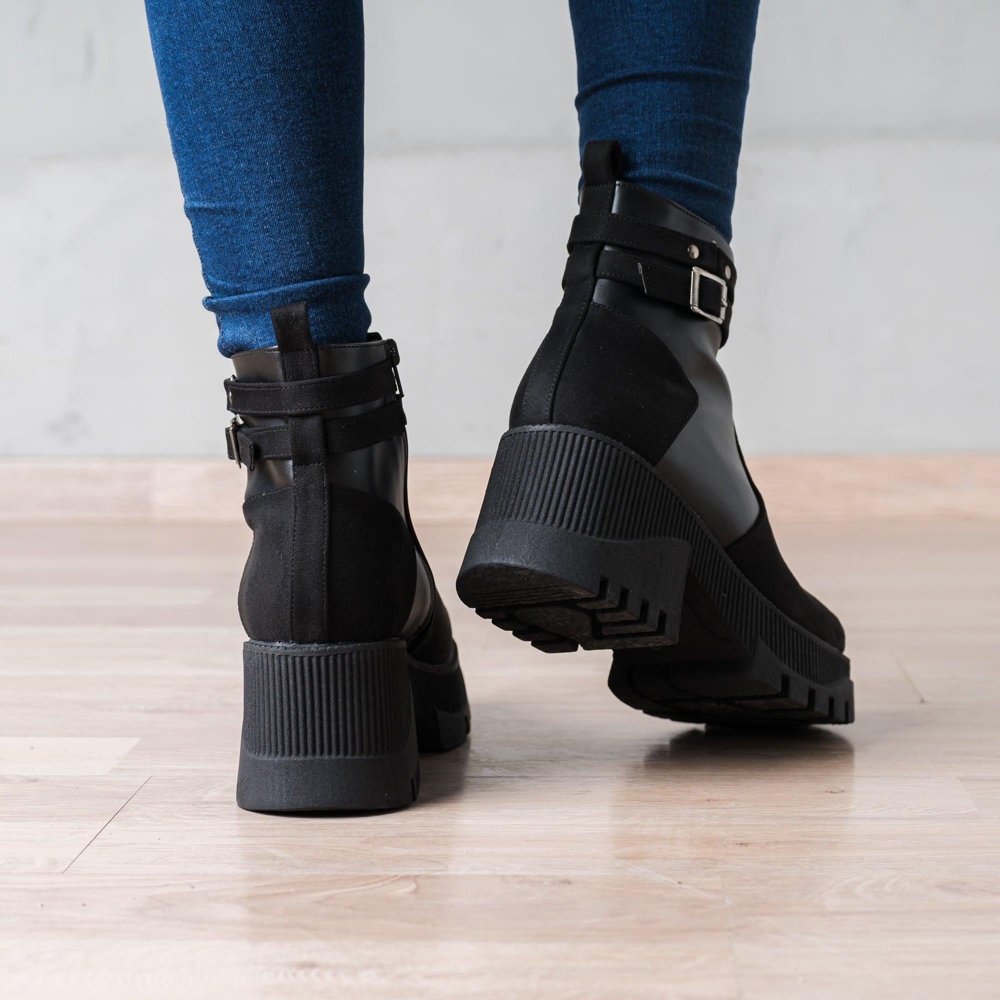 BOTAS MUJER ITALA 2.0 NEGRO - 3