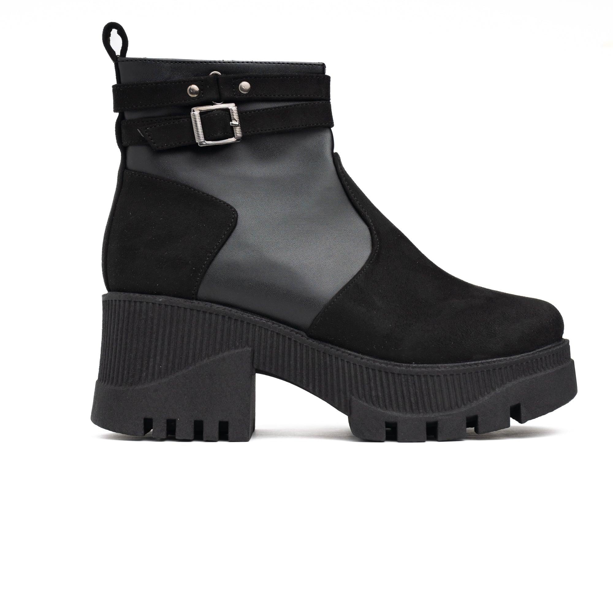 BOTAS MUJER ITALA 2.0 NEGRO - 4