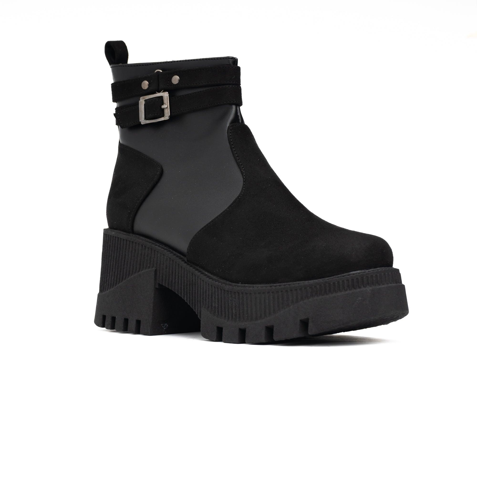 BOTAS MUJER ITALA 2.0 NEGRO - 5
