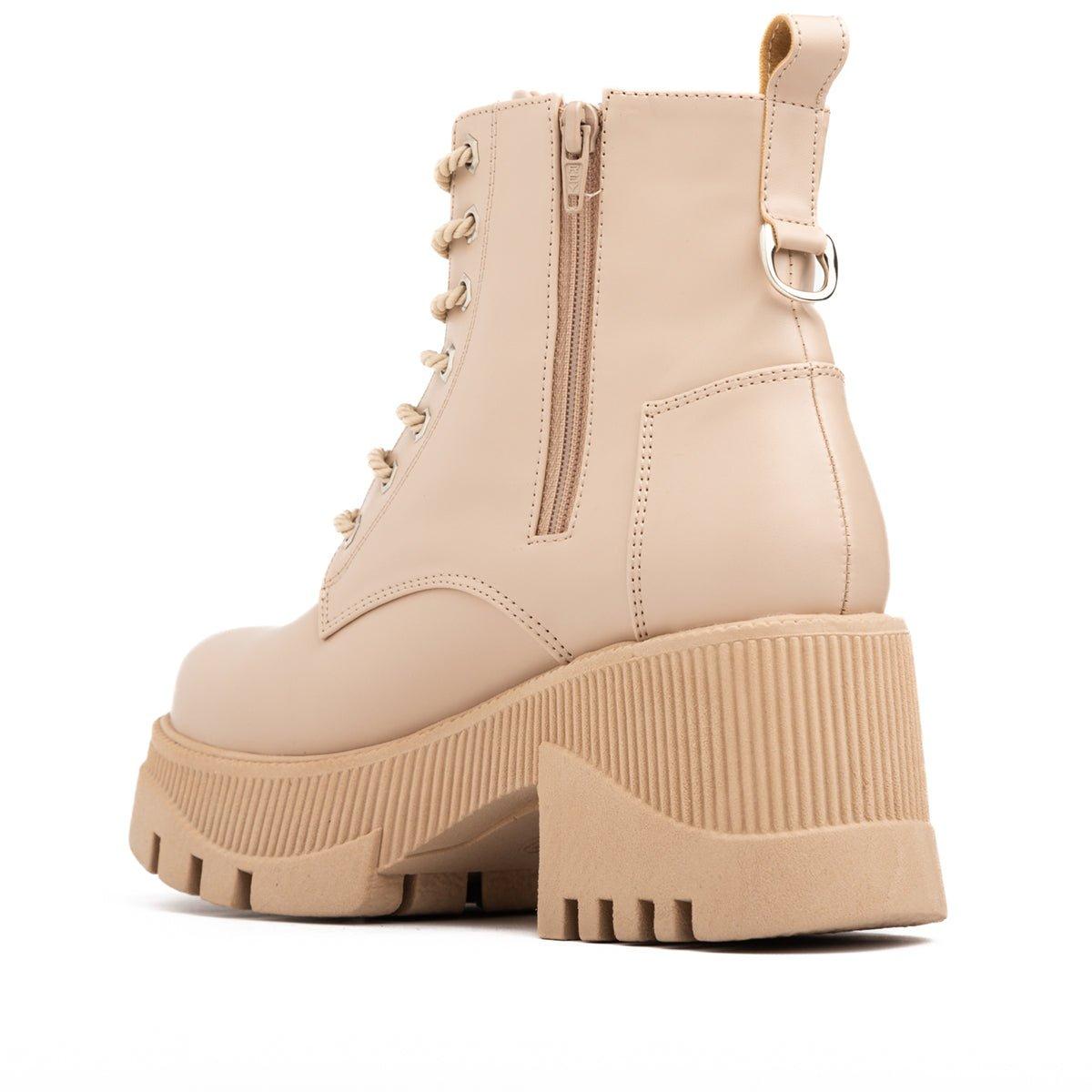 BOTAS MUJER TRYXI BEIGE - 6