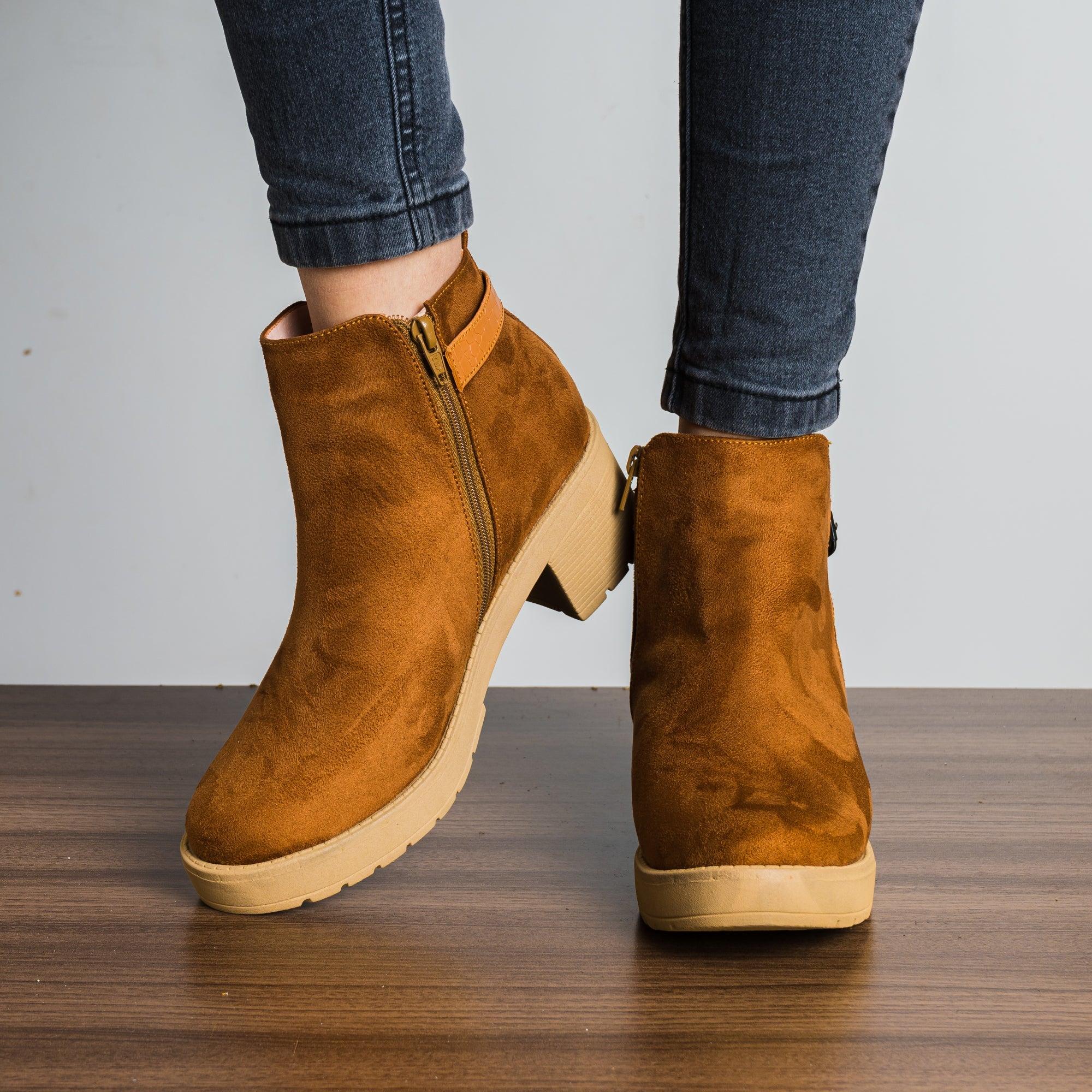 BOTINES MUJER GUBERT CAMEL - 2