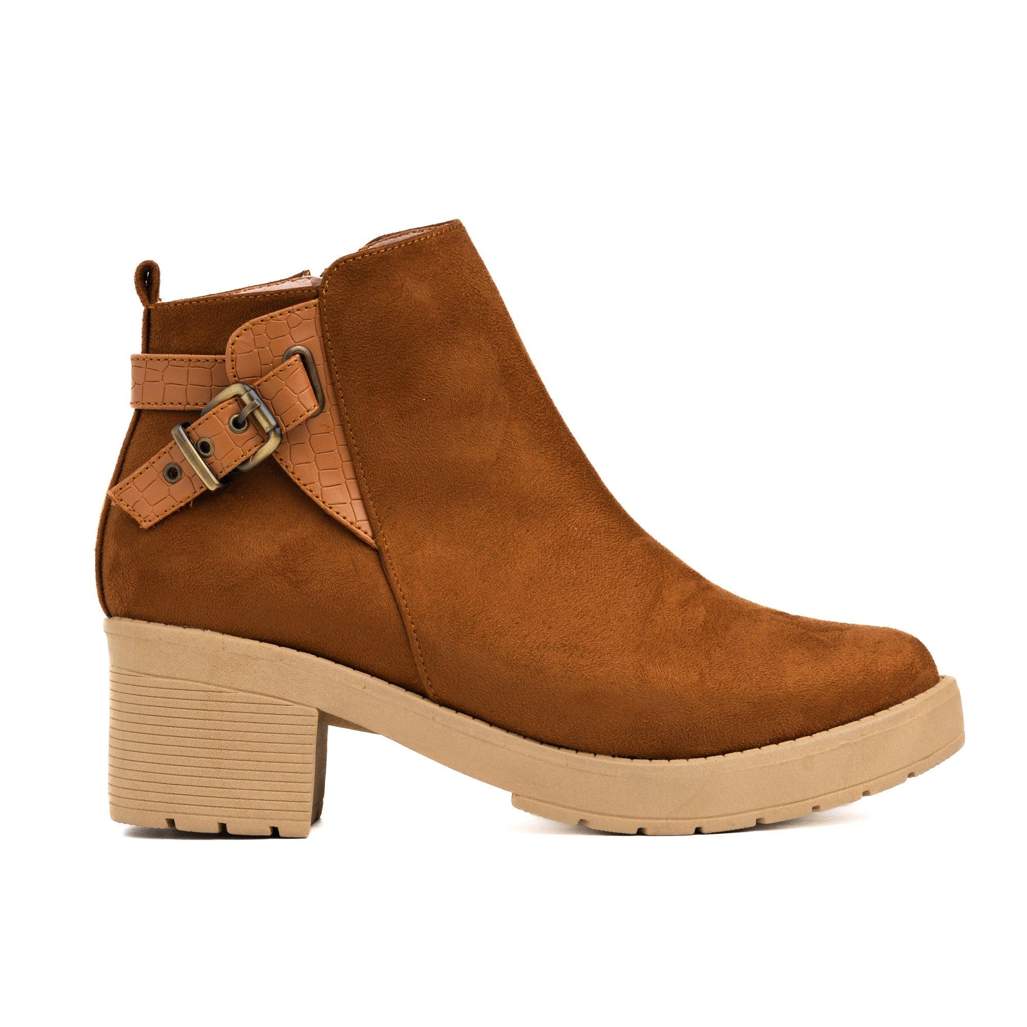 BOTINES MUJER GUBERT CAMEL - 4