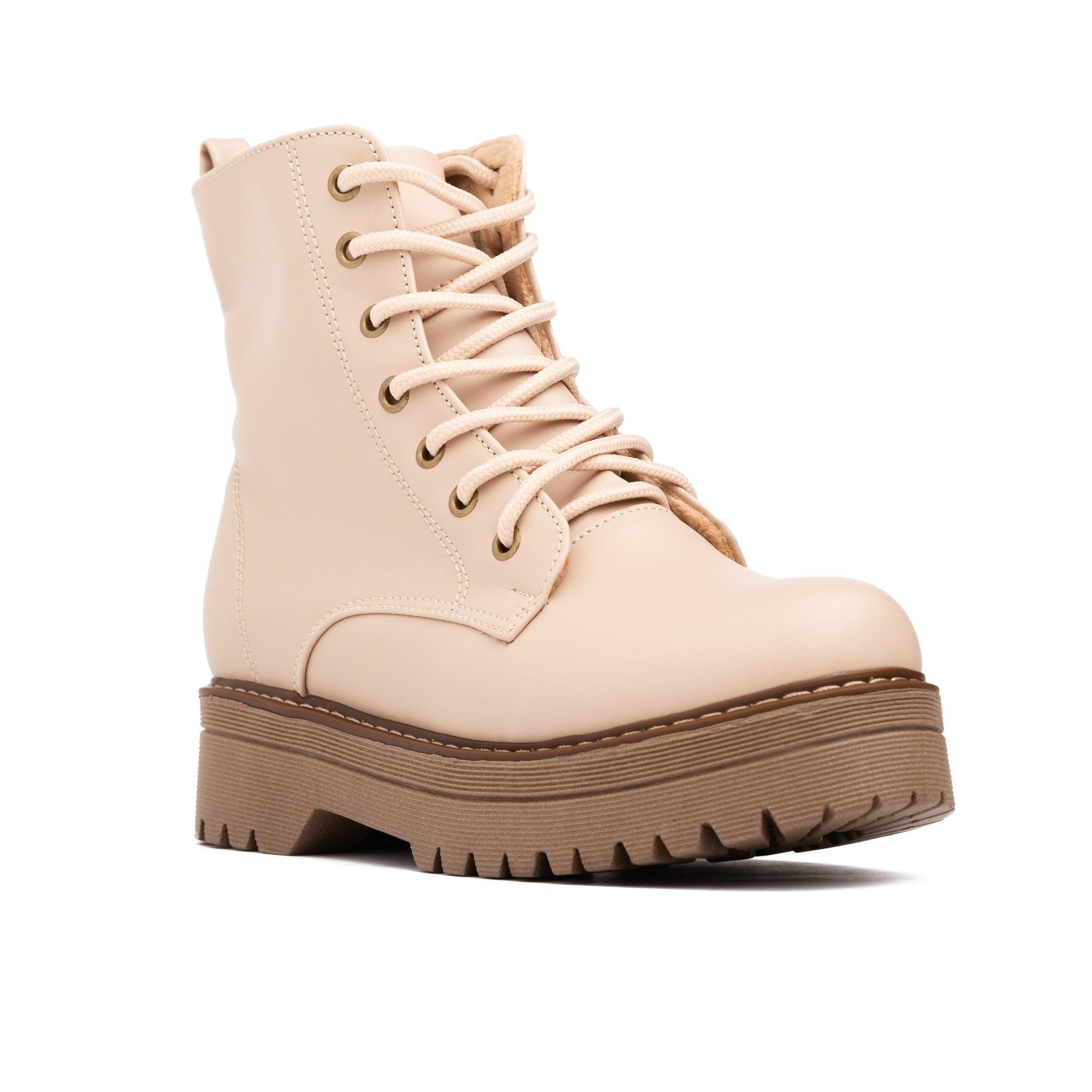 BOTAS MUJER BADO BEIGE - 4