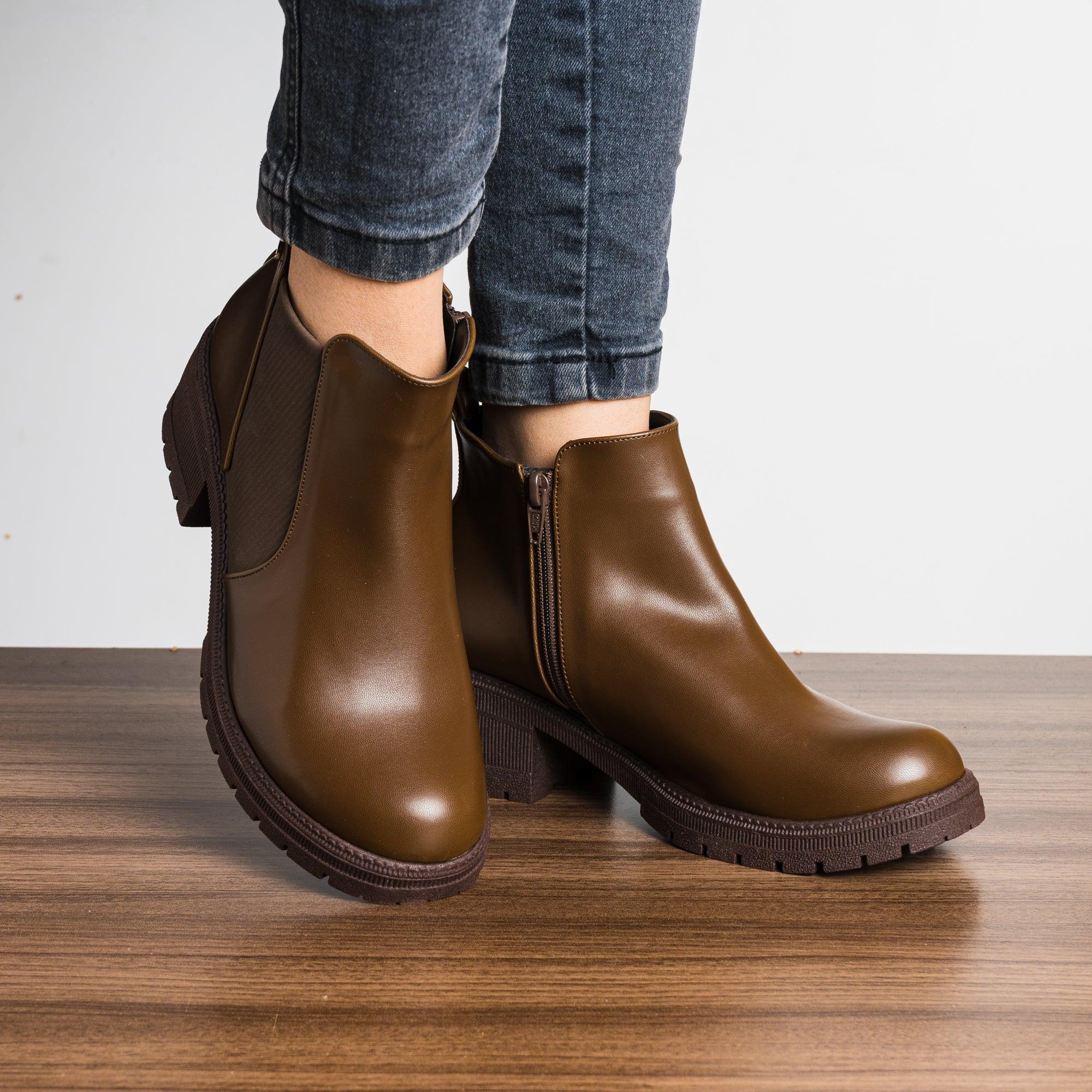 BOTAS MUJER ANNA MARRÓN - 1
