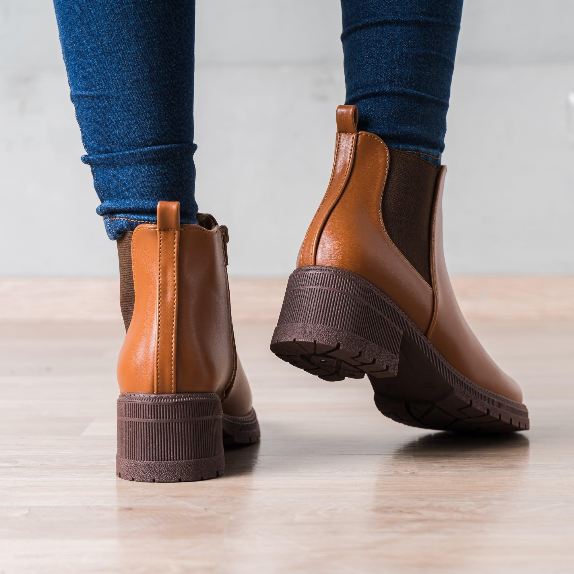 BOTAS MUJER AMSET CAMEL - 3