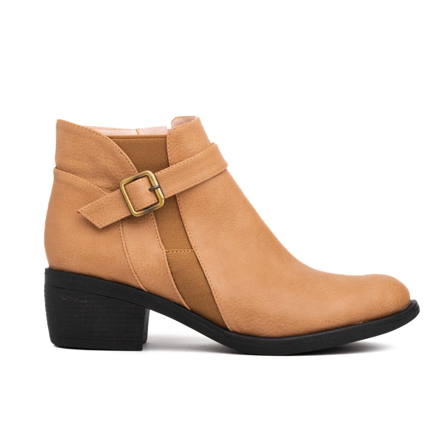 BOTINES MUJER NARA BEIGE - 4