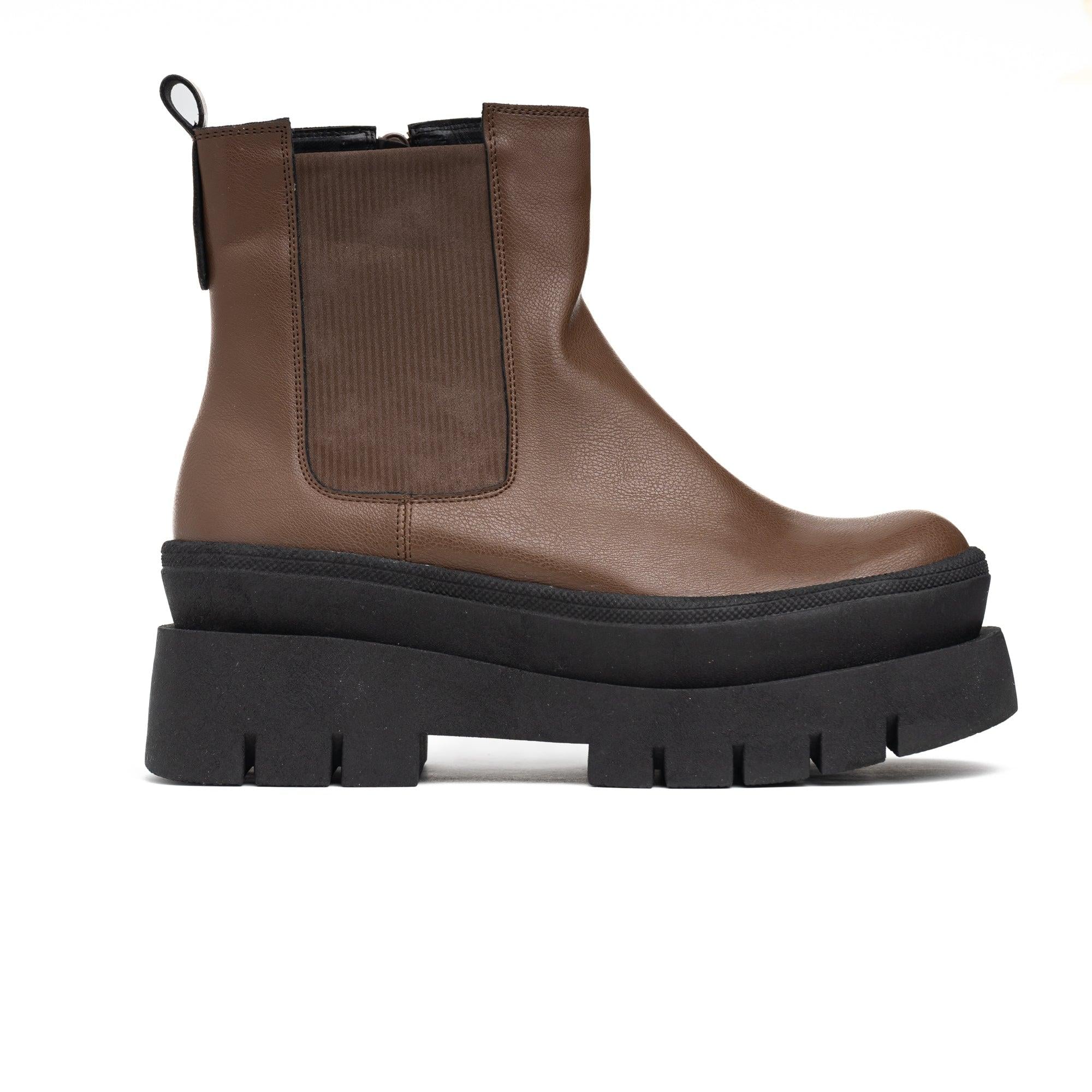 BOTAS MUJER FISHERT MARRÓN - 4