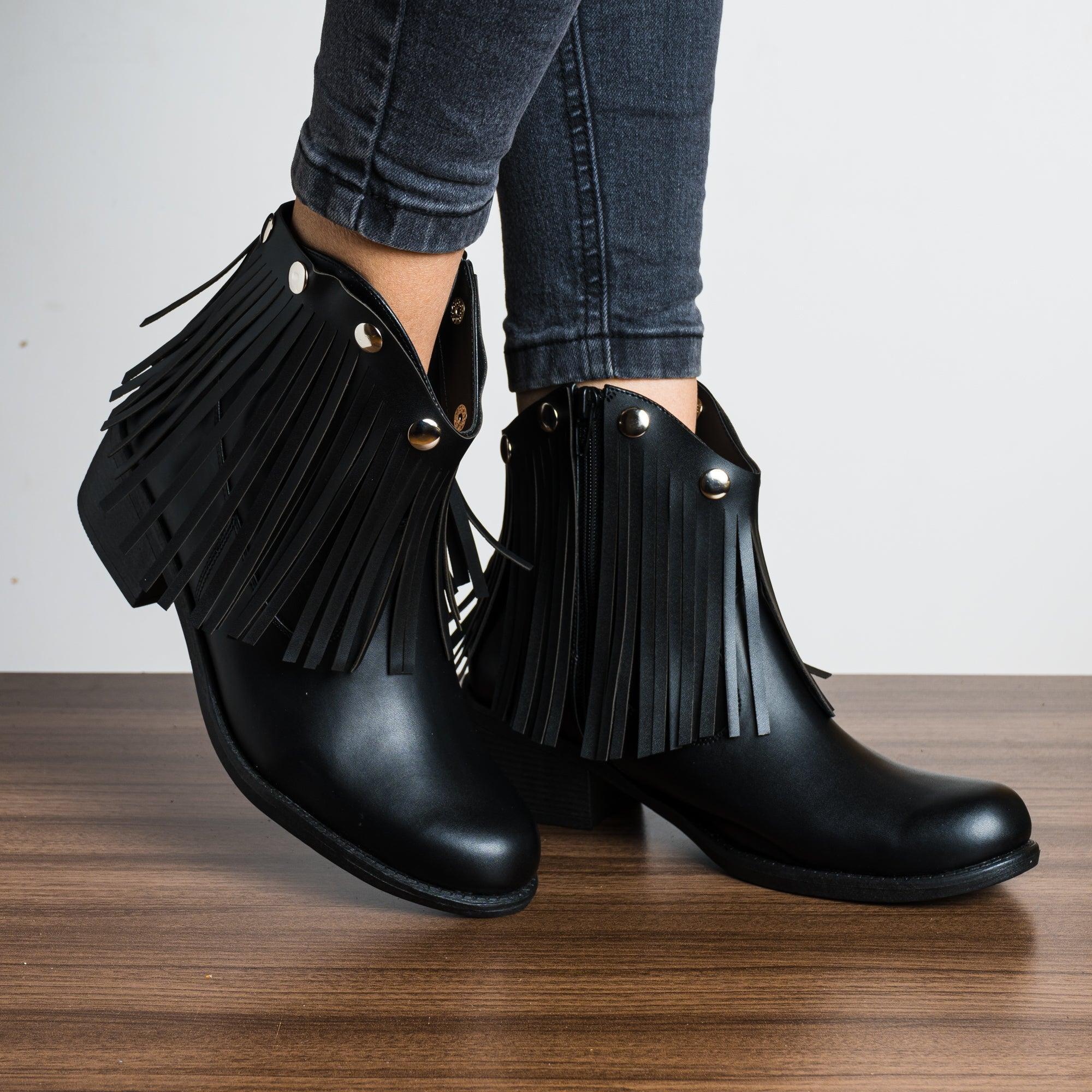 BOTAS MUJER EKATERINA NEGRO - 1